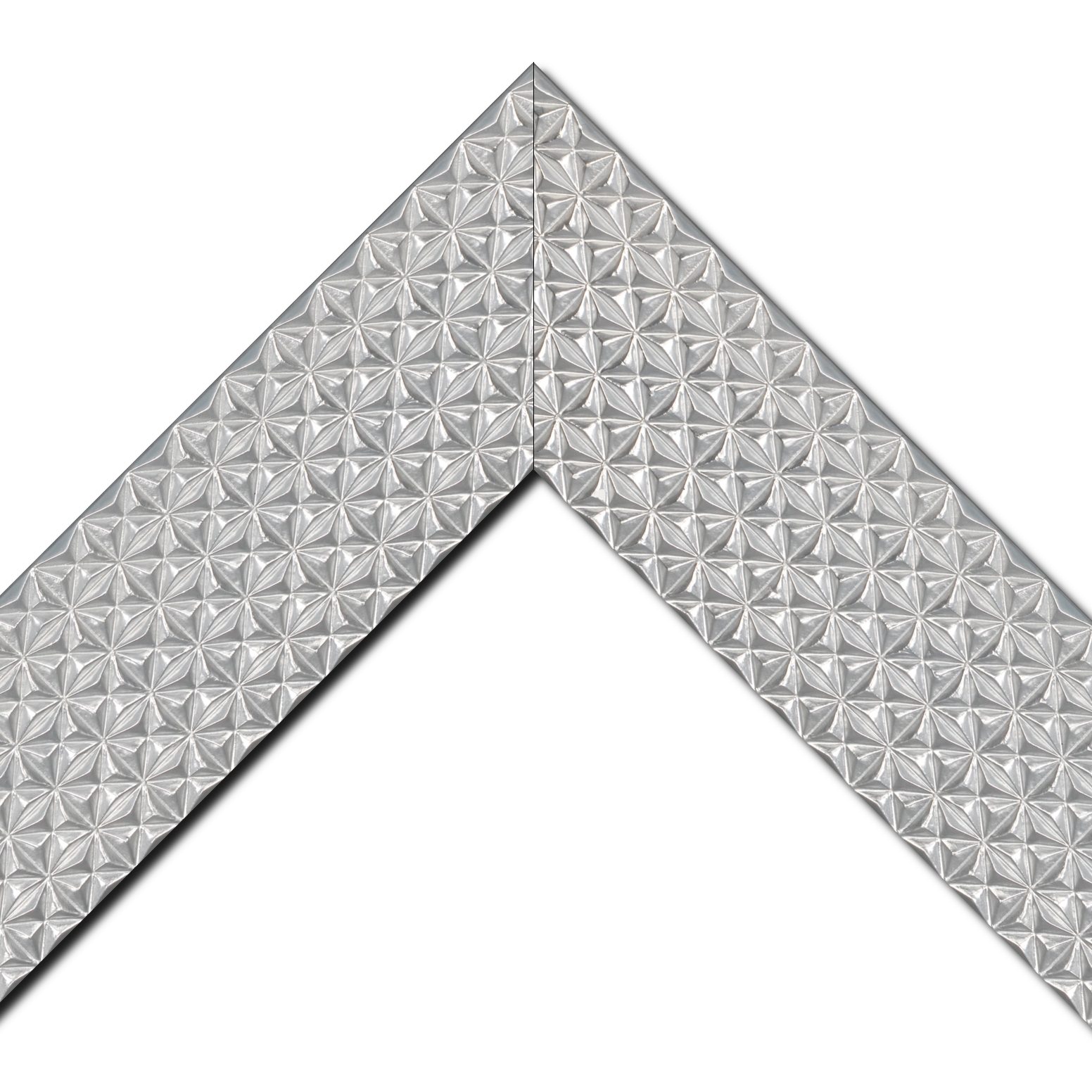 Encadrement Moderne – Baguette Rouge Doré Laqué – Carré 57x57 Cm – Occasion