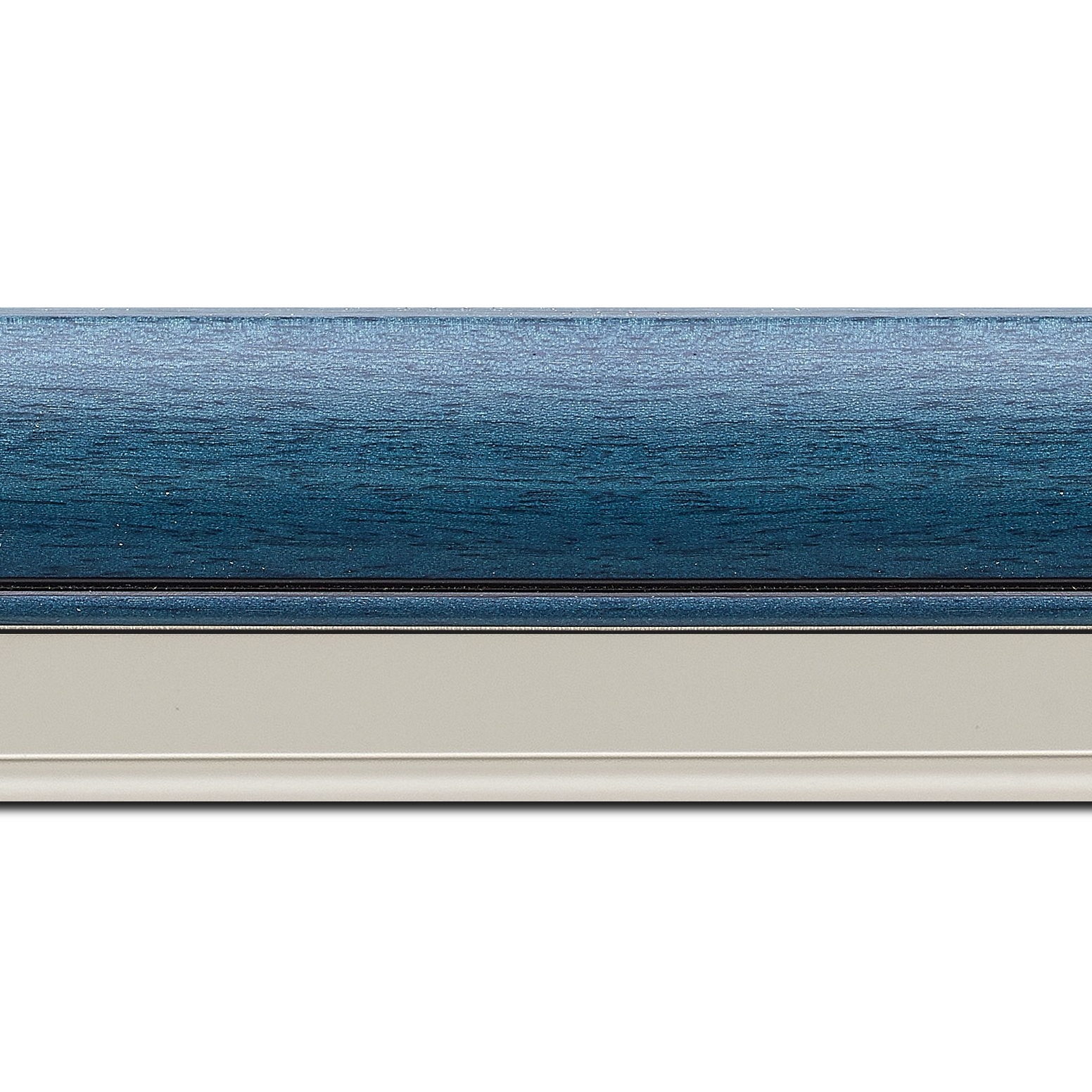 Cadre  bois bleu — 70 x 90
