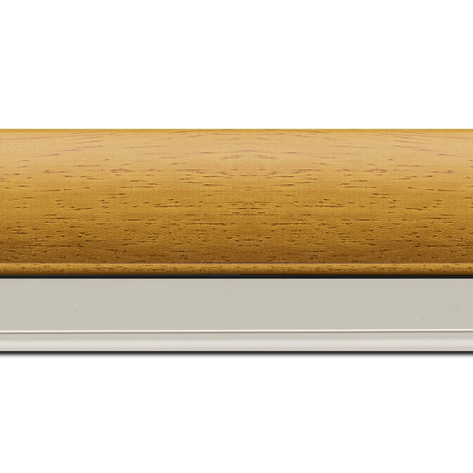 Cadre  pour peinture pour peinture bois jaune — 61 x 46