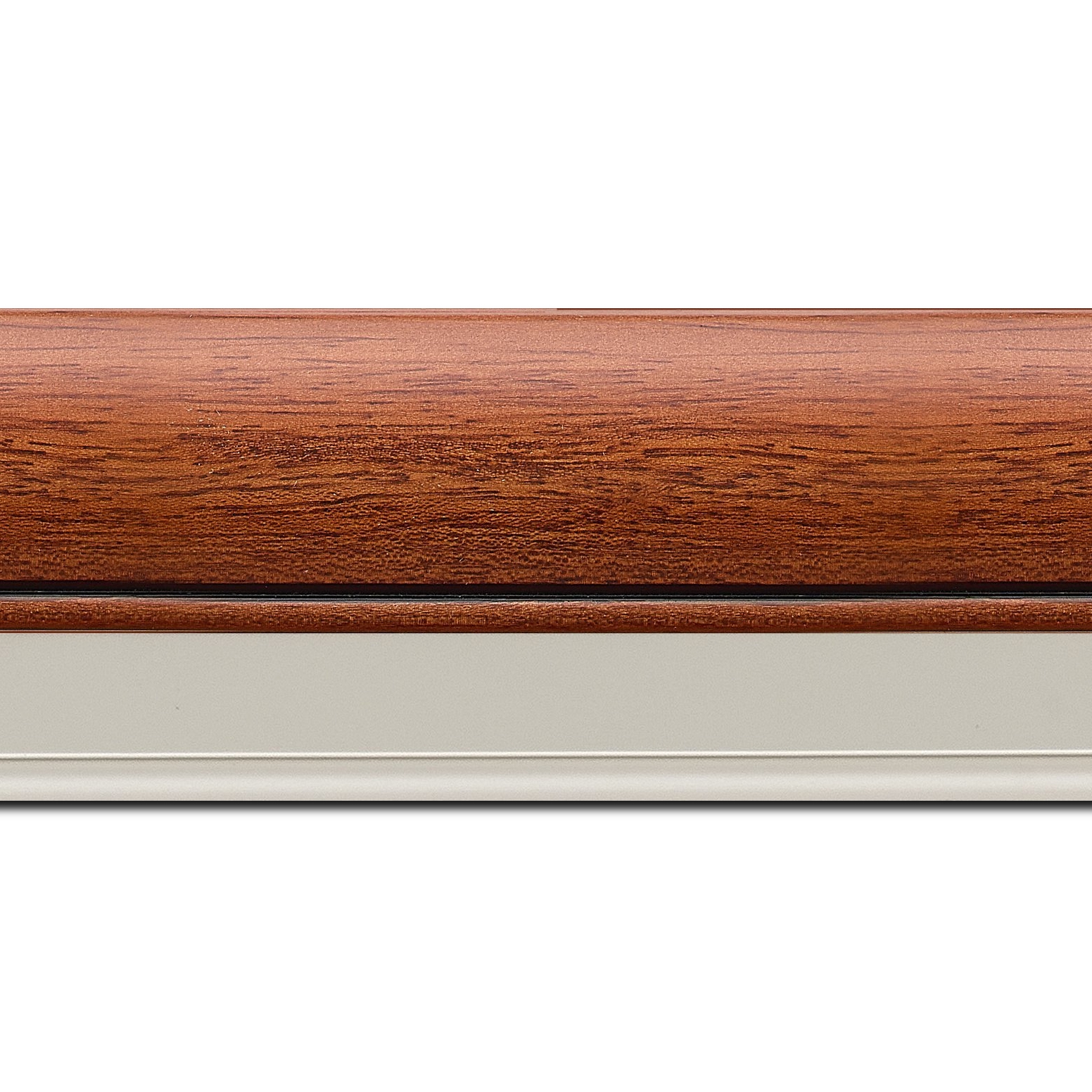 Cadre  bois marron tons bois — 40 x 60