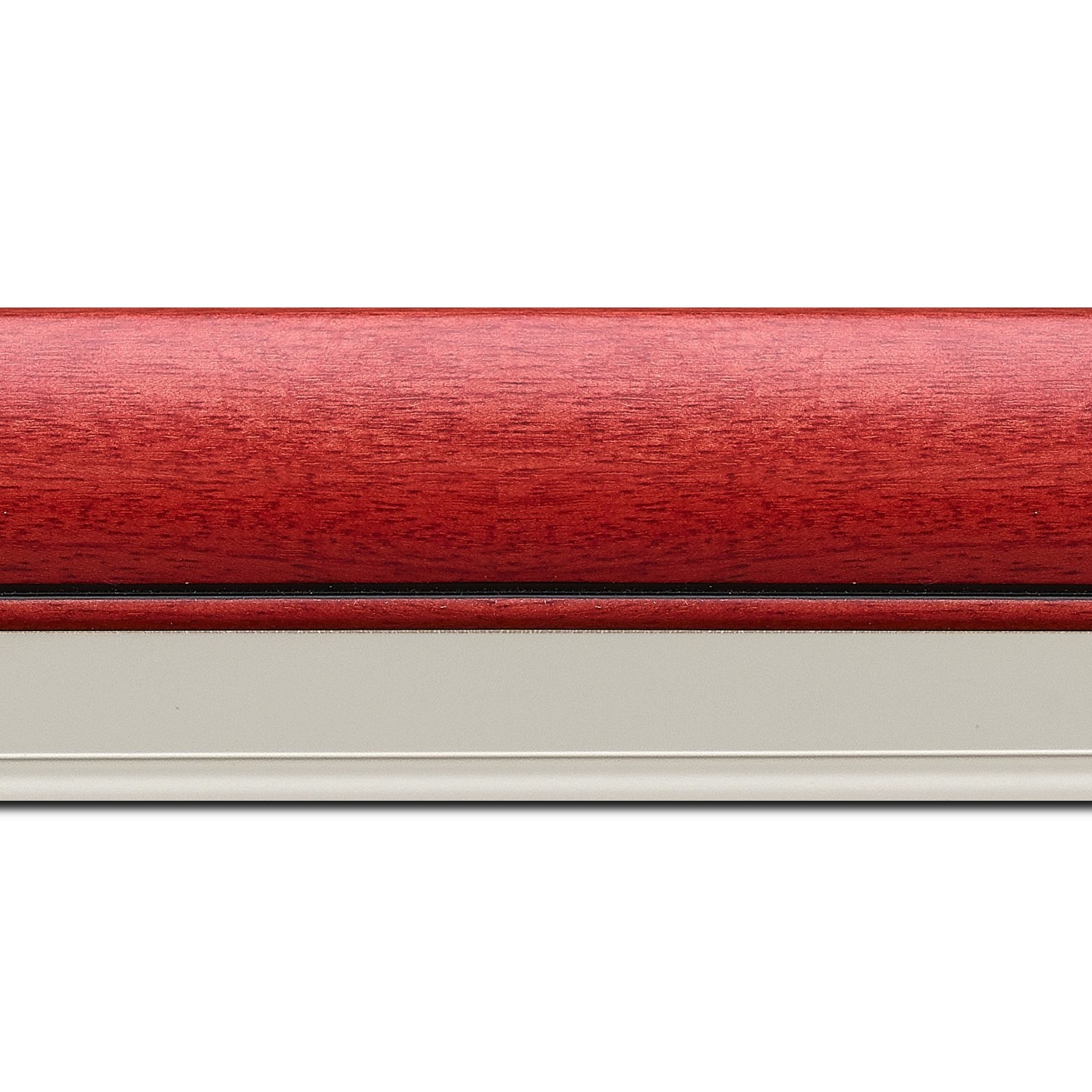 Cadre  bois rouge — 41 x 33