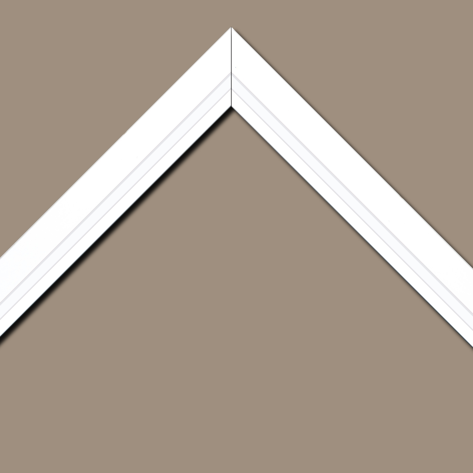 Cadre  bois blanc — 50 x 75