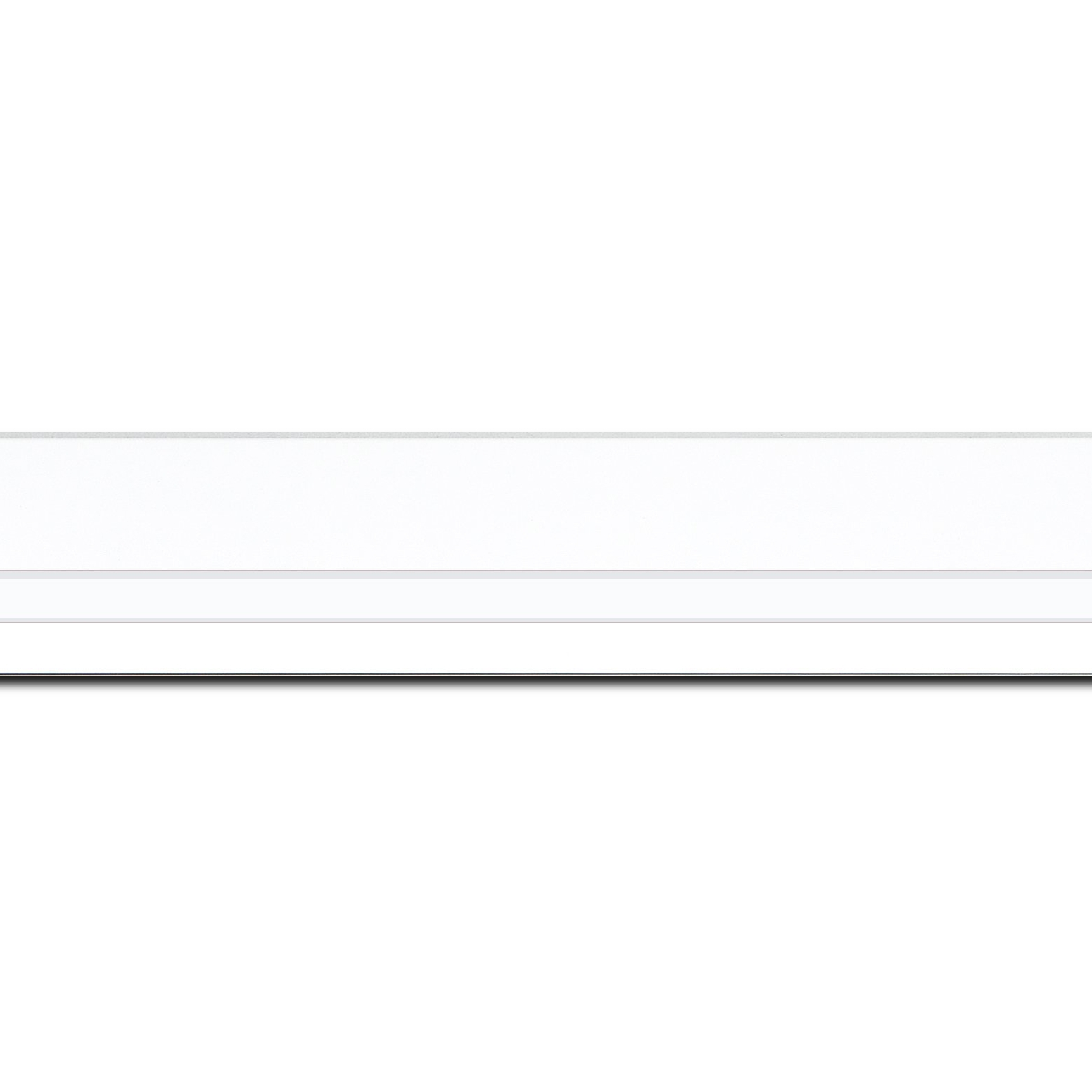 Cadre  bois blanc — 50 x 75