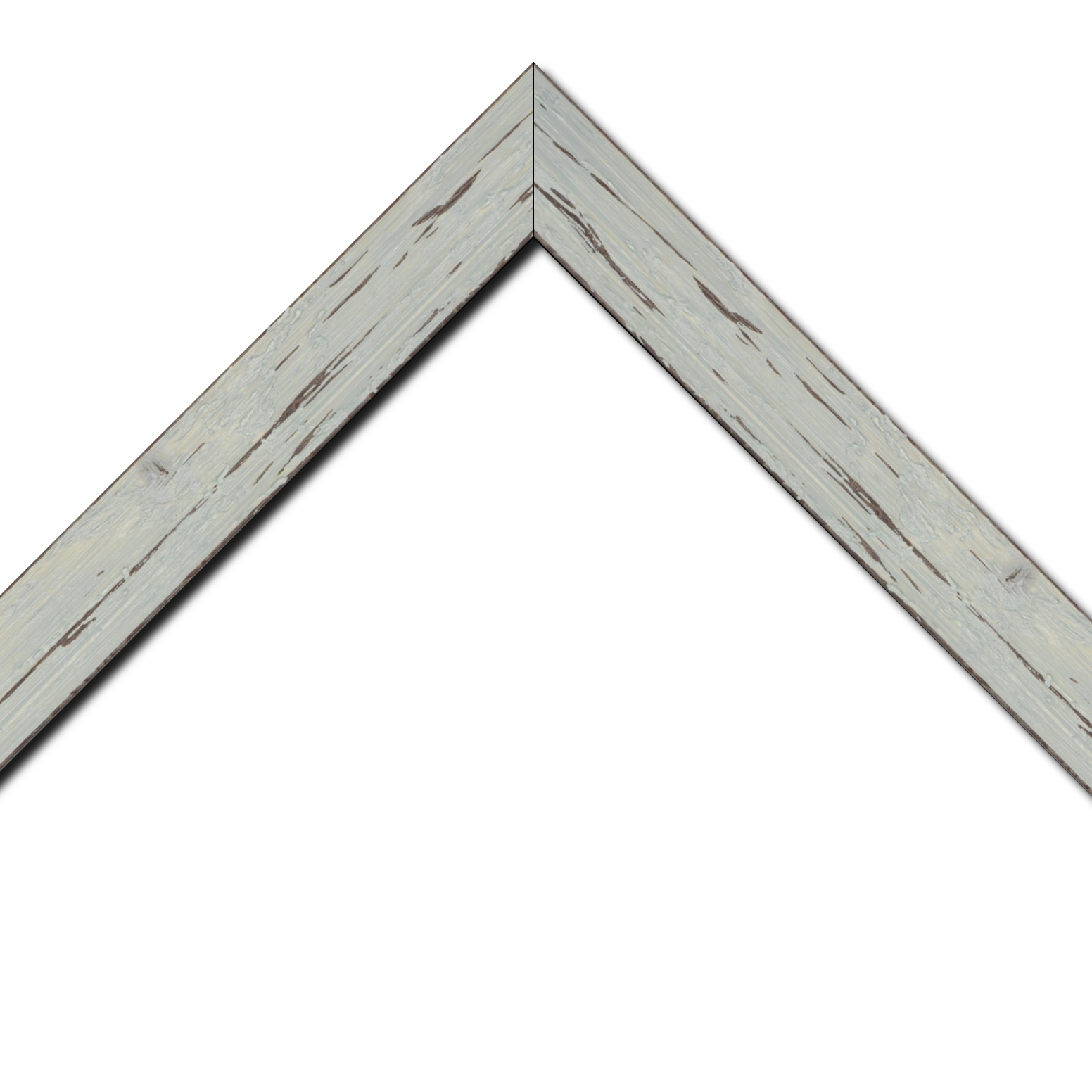 Cadre  bois bleu — 41 x 33