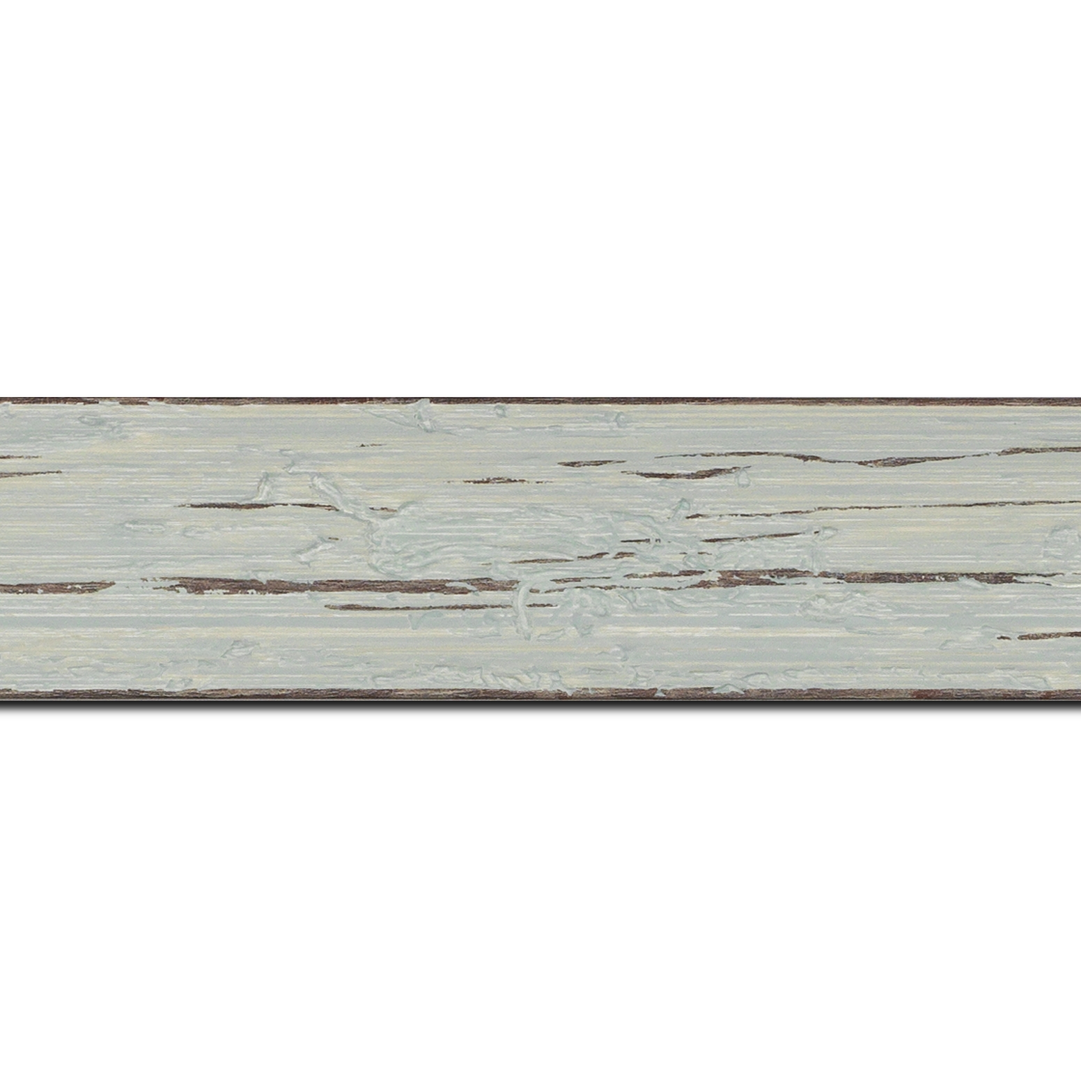 Cadre  bois bleu — 41 x 33