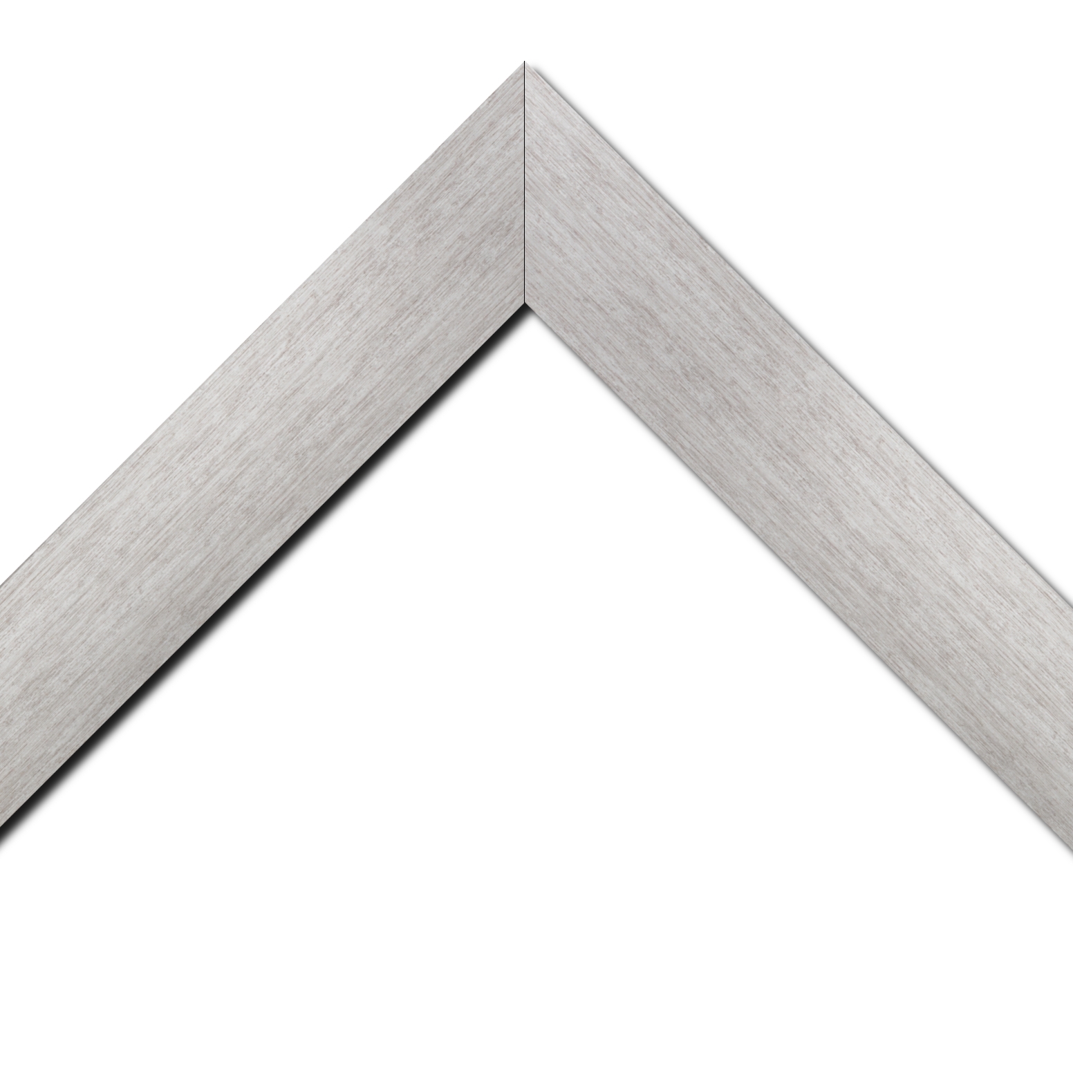 Cadre  bois argent — 20 x 60