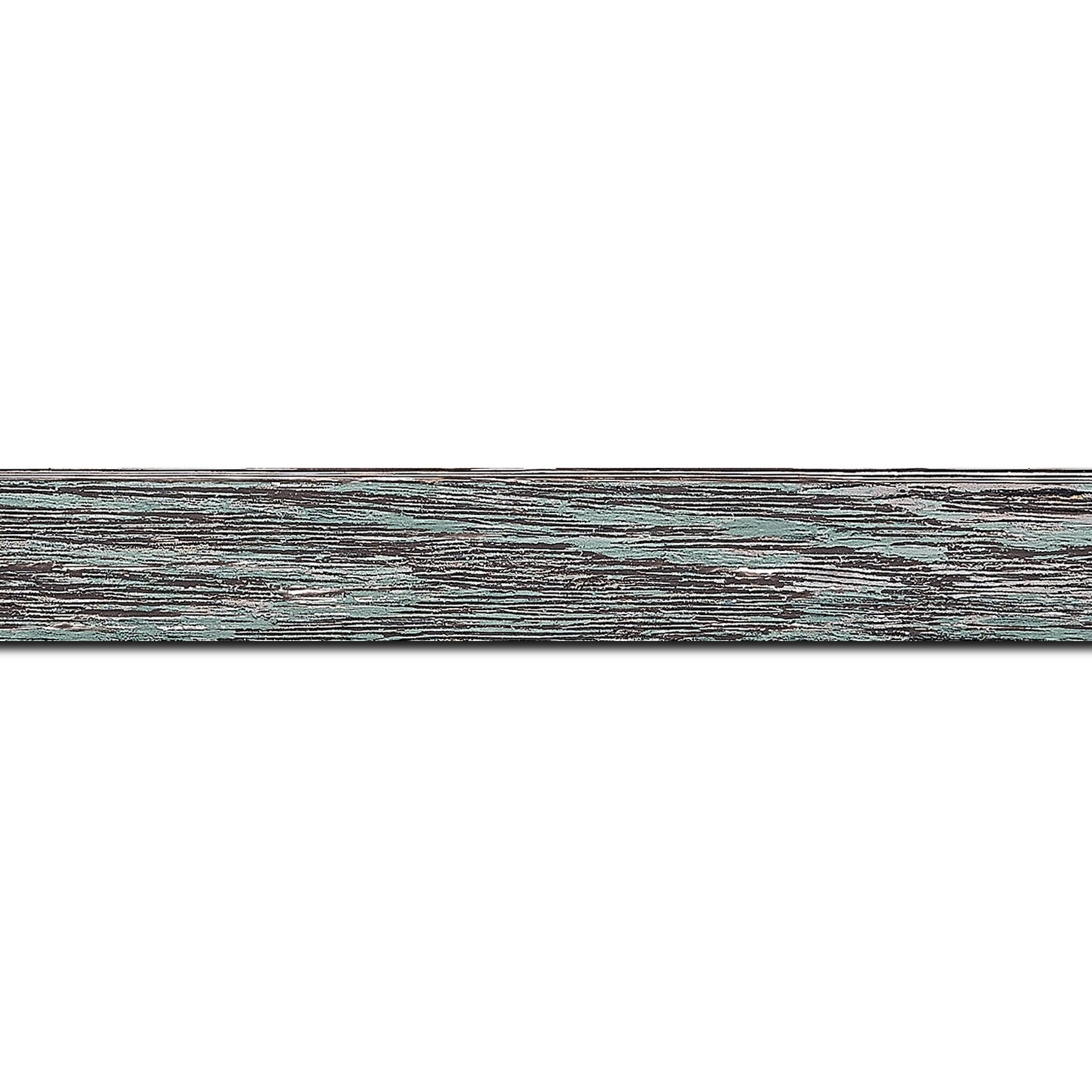 Cadre  bois vert — 41 x 33
