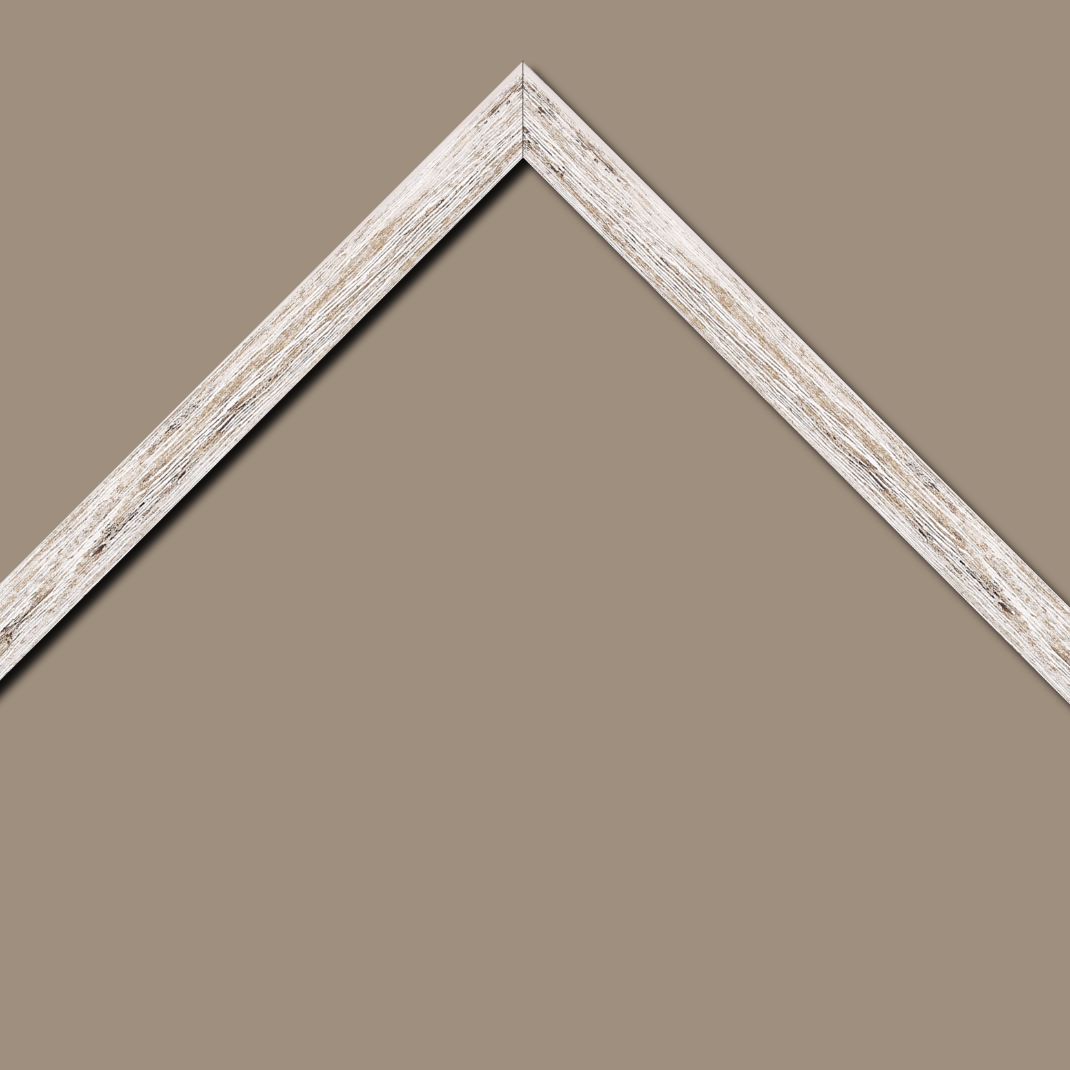 Cadre  bois blanchie — 70 x 100