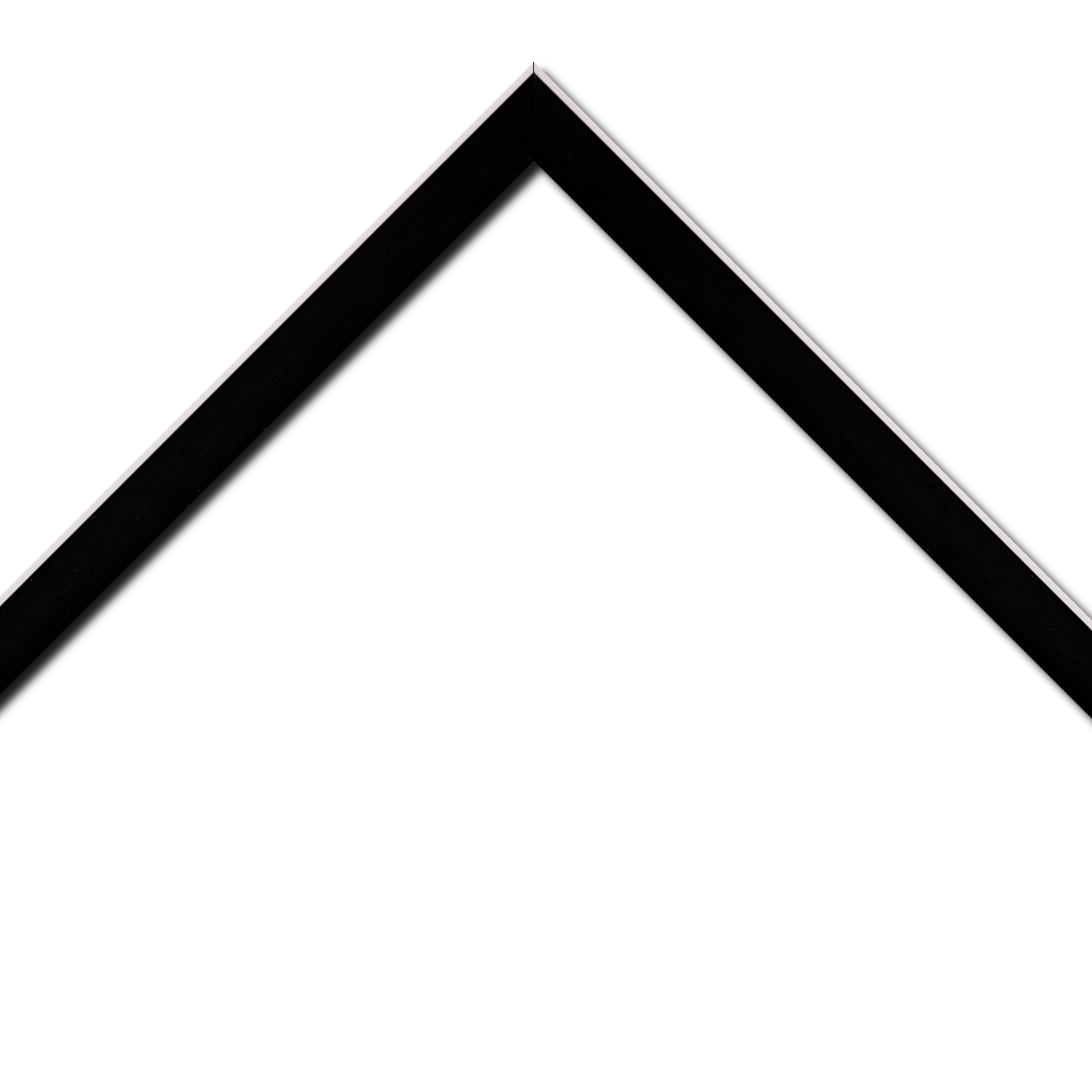 Cadre  bois noir — 41 x 33