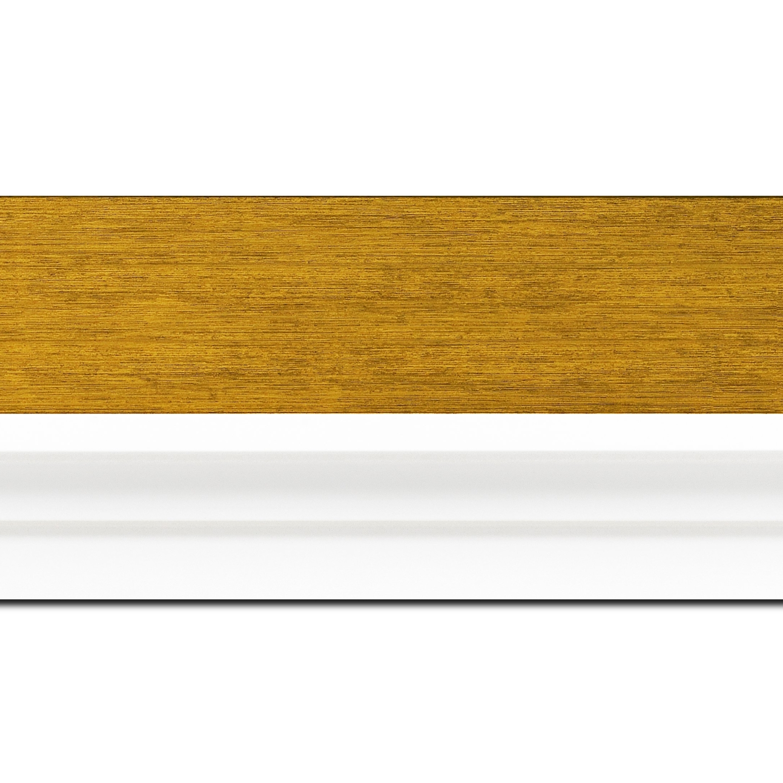Caisse américaine pour peintures  americaine bois or blanc — 116 x 89