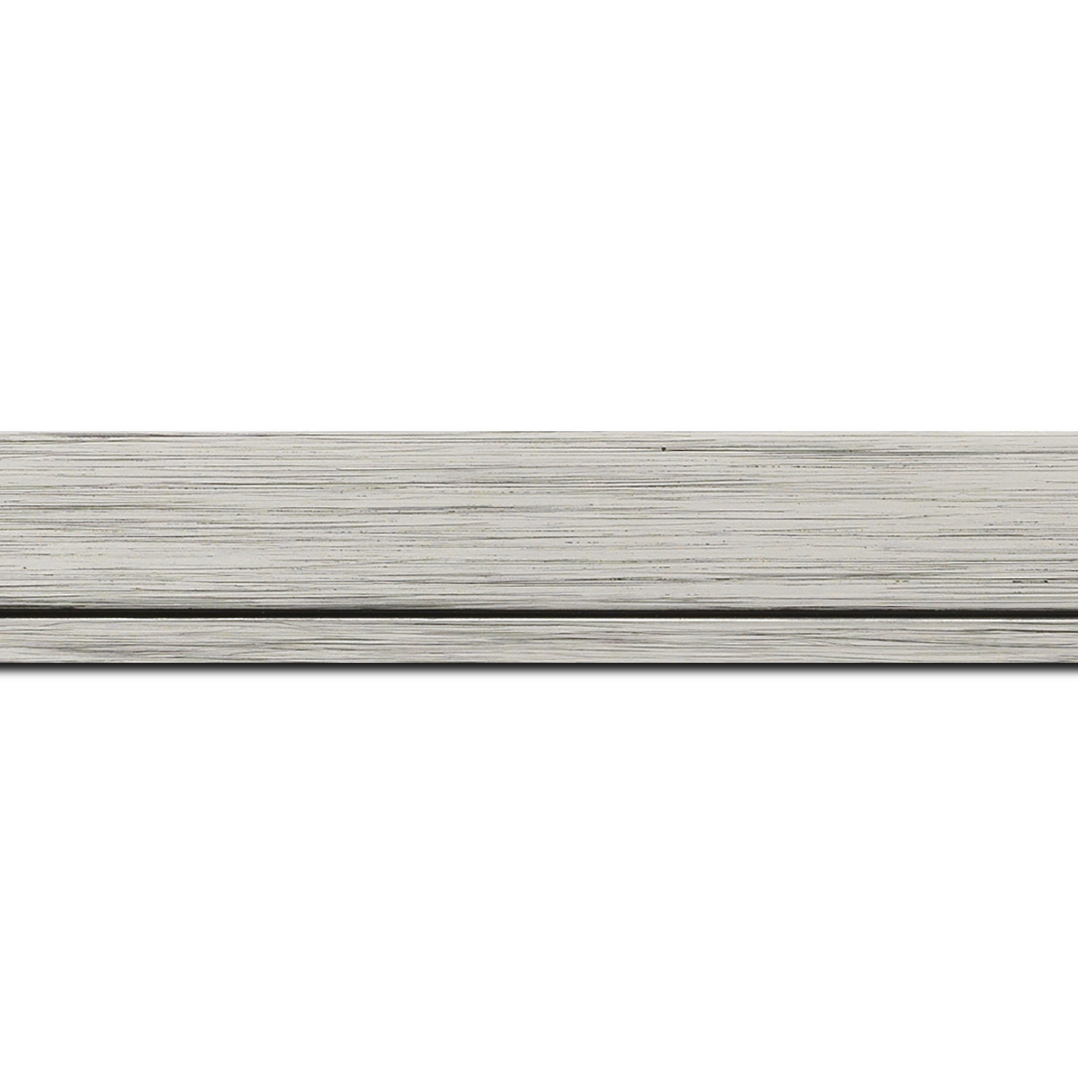 Cadre  bois argent — 33 x 95