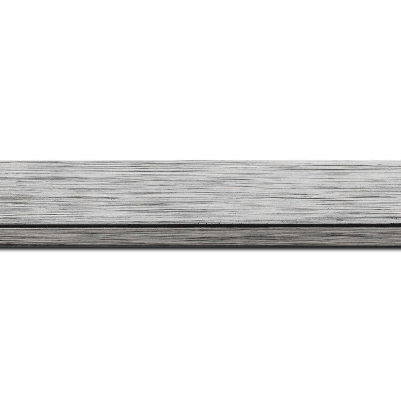 Cadre  bois argent — 20 x 60