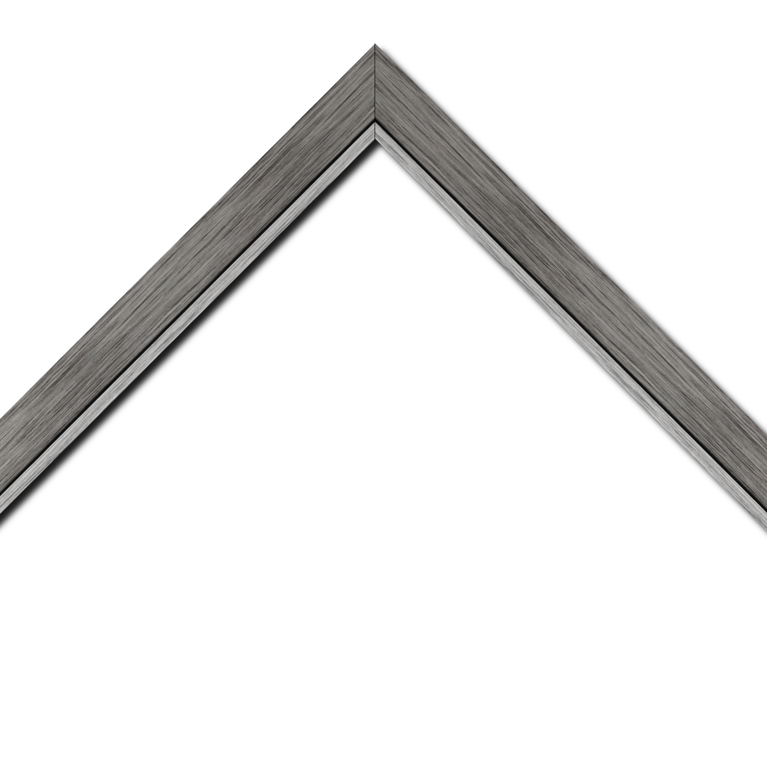Cadre  bois plomb — 41 x 33