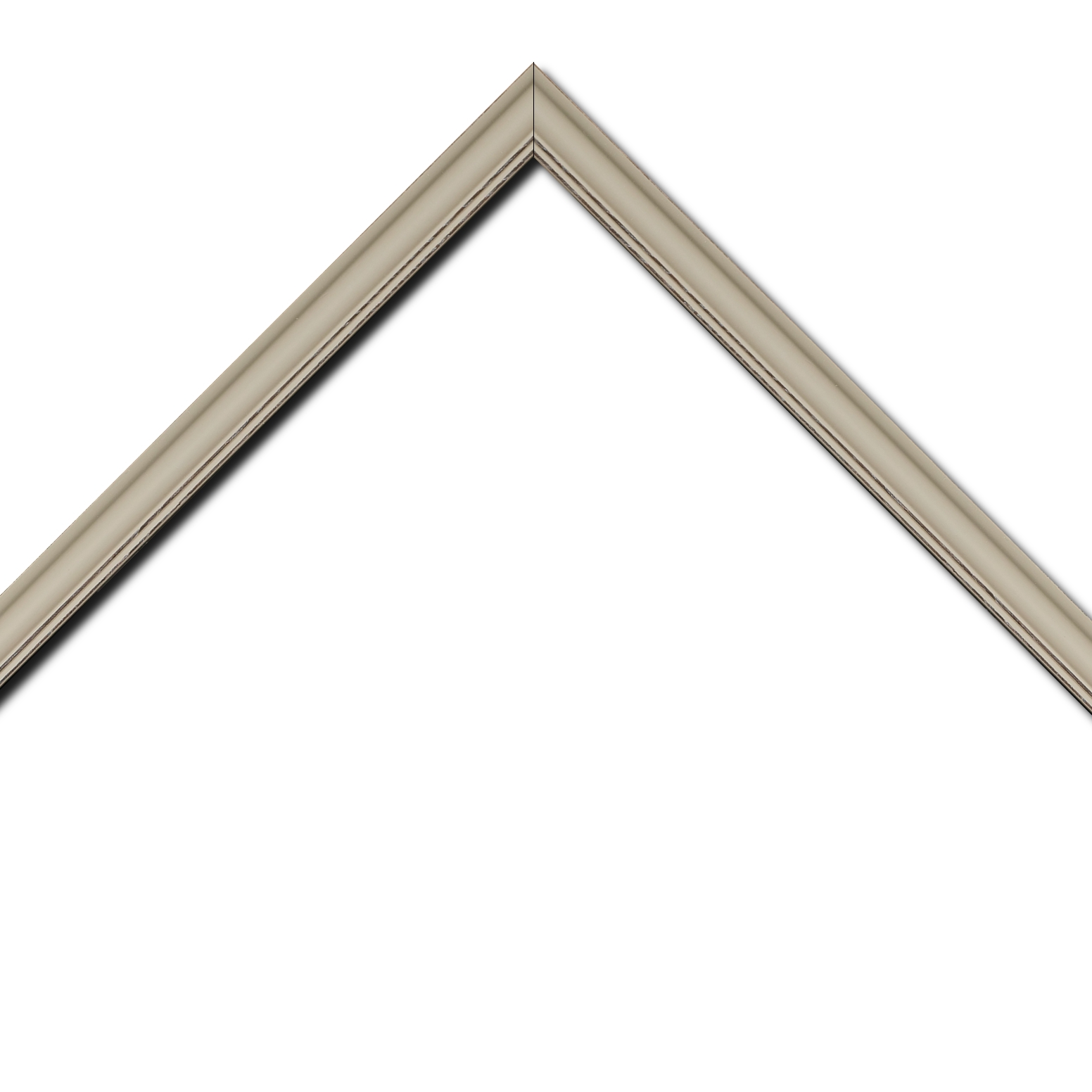 Cadre  bois creme — 41 x 33