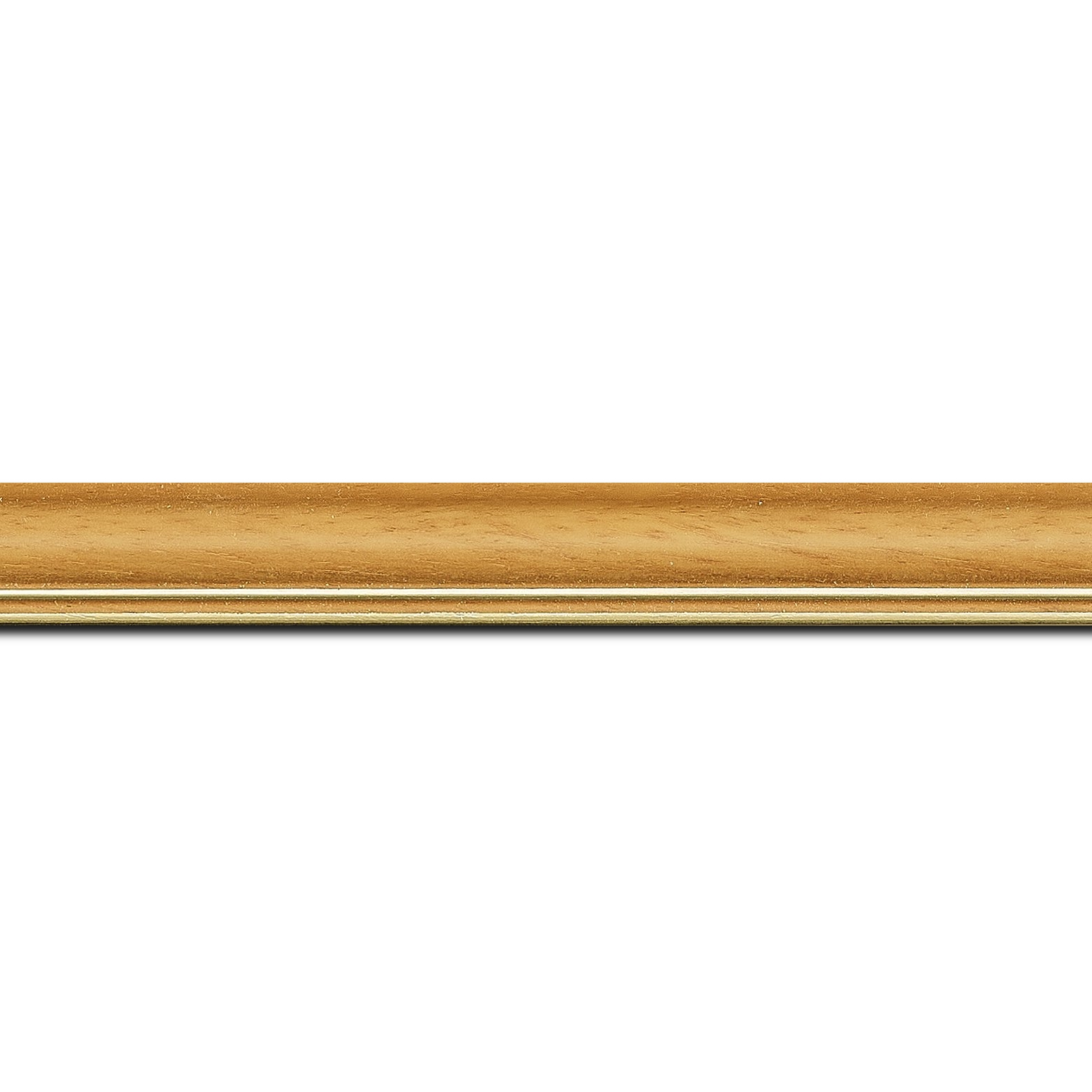 Cadre  bois jaune — 41 x 33