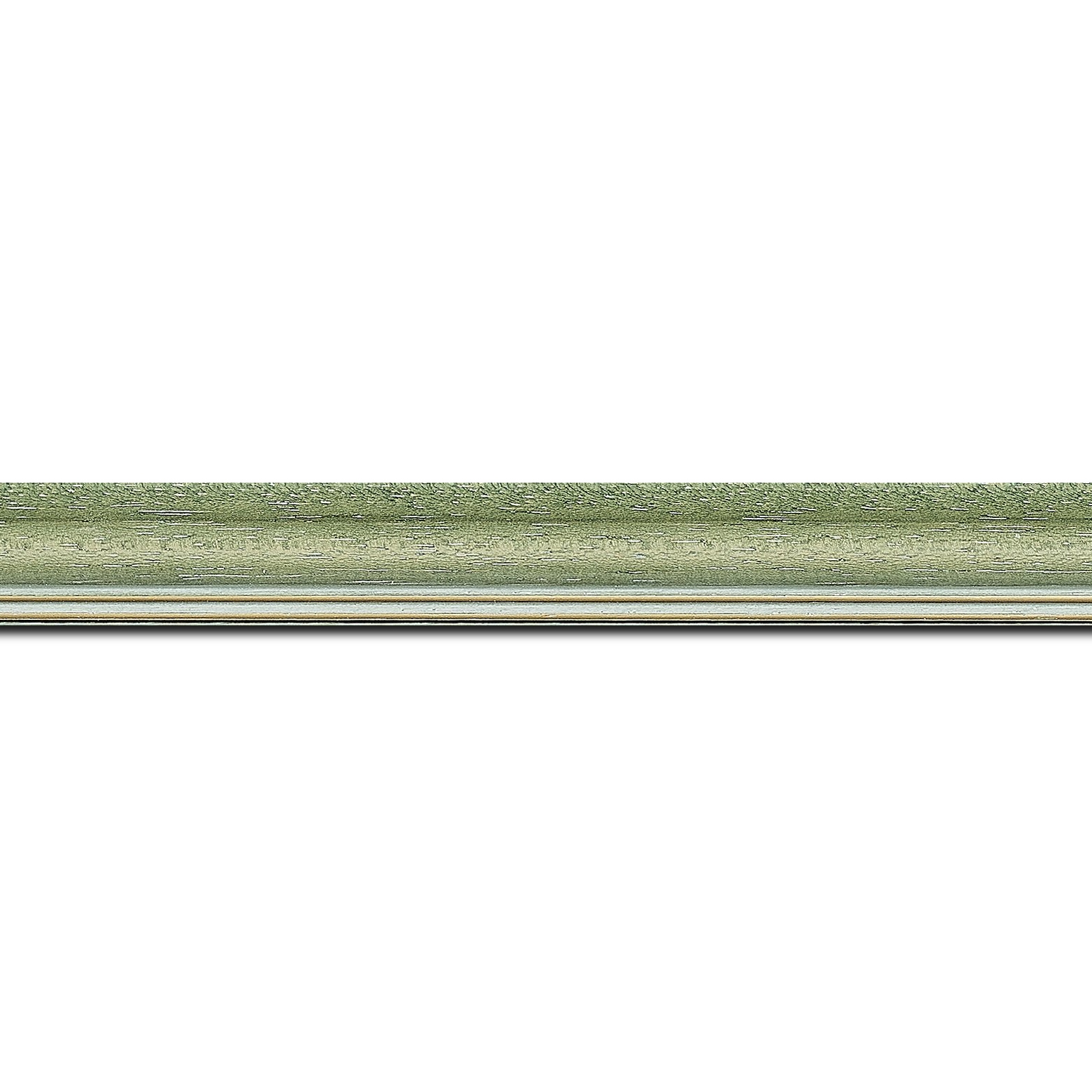 Cadre  bois vert — 41 x 33