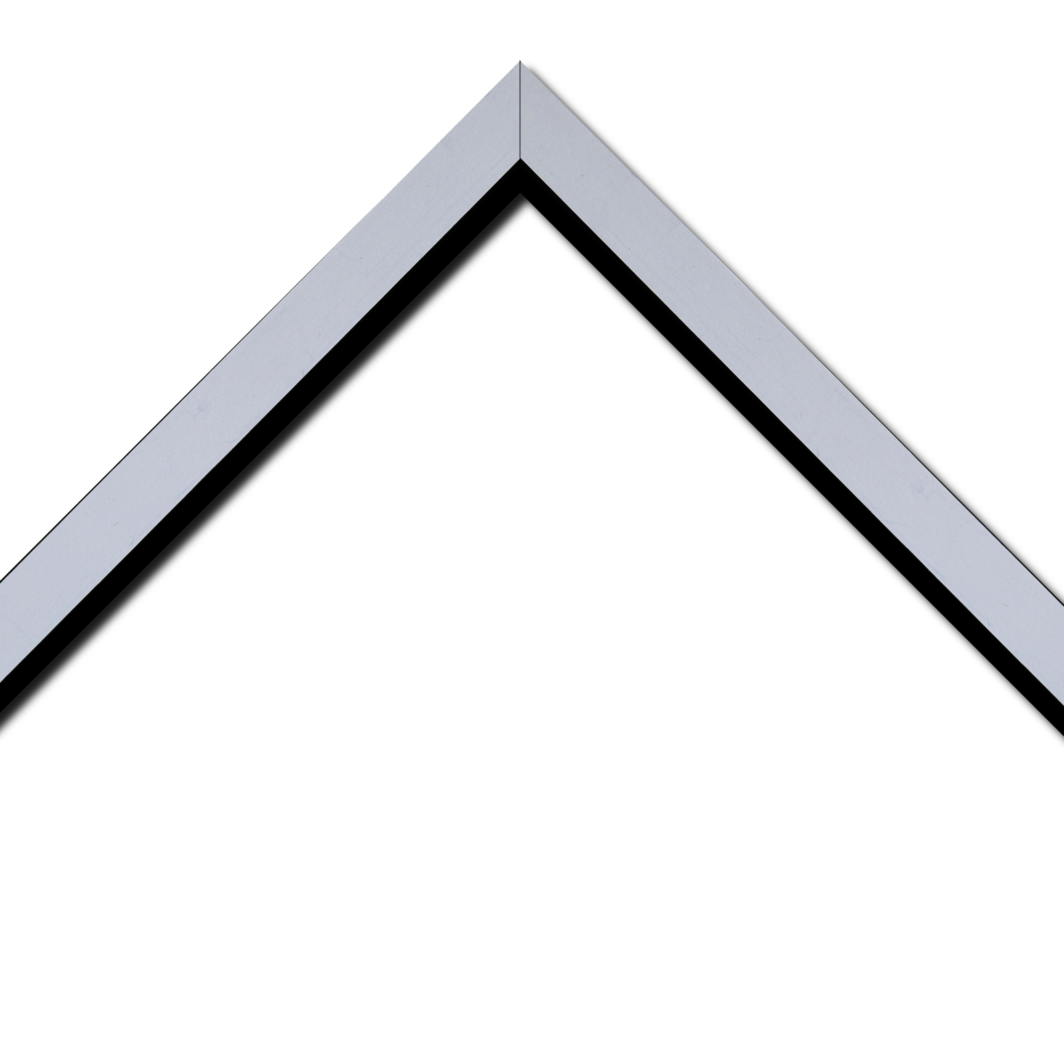 Cadre  bois bleu — 33 x 95