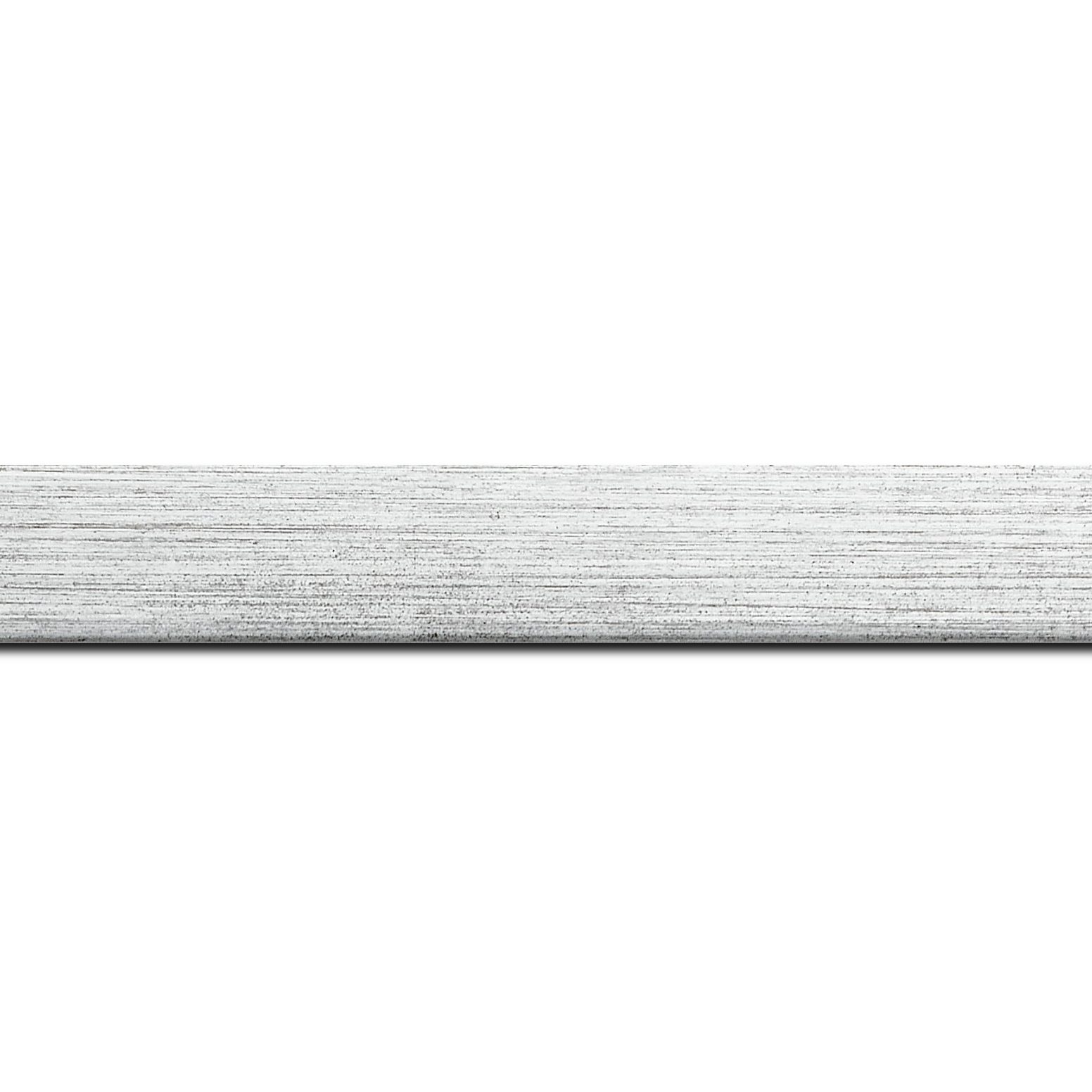 Cadre  bois argent — 28 x 34