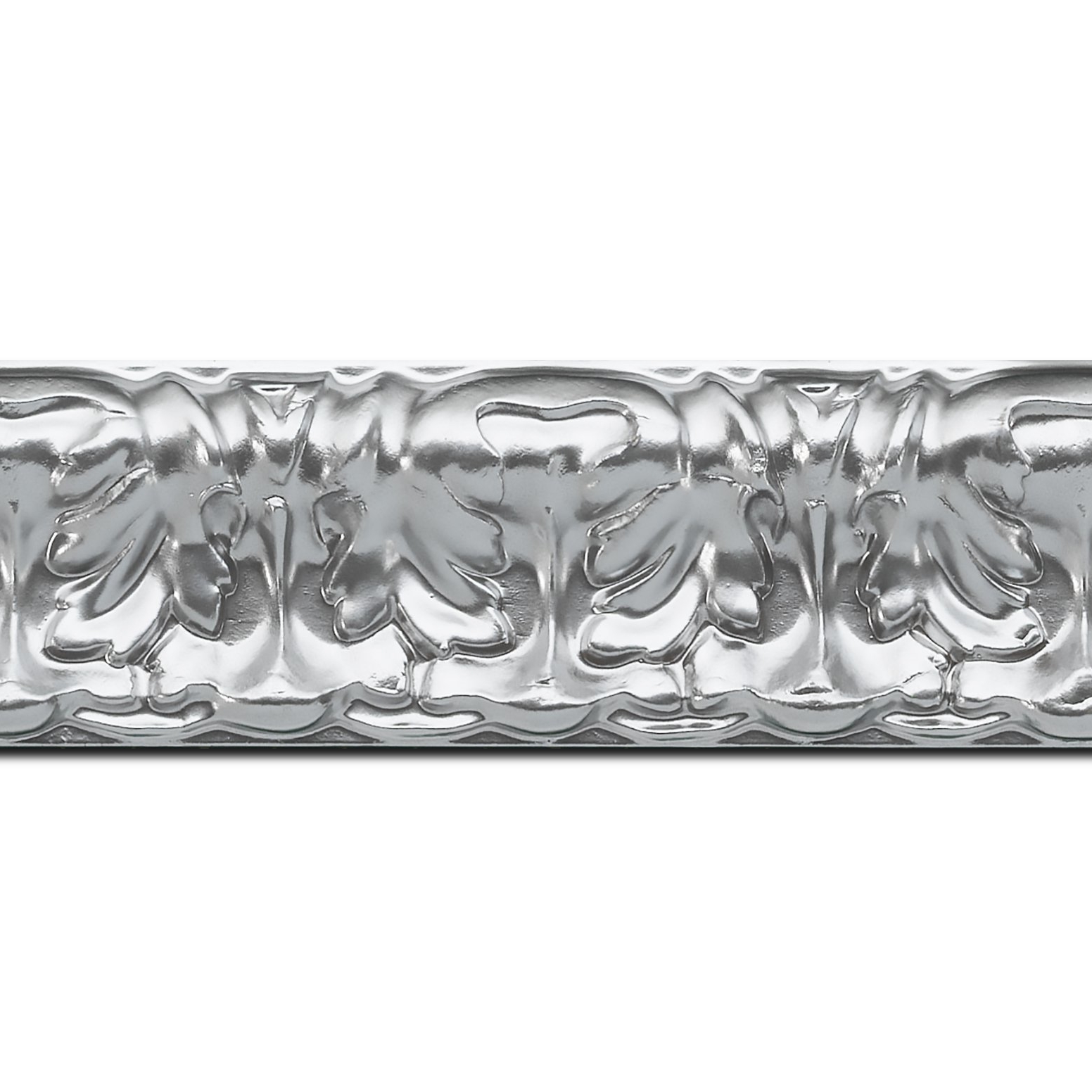 Cadre  bois argent — 41 x 33
