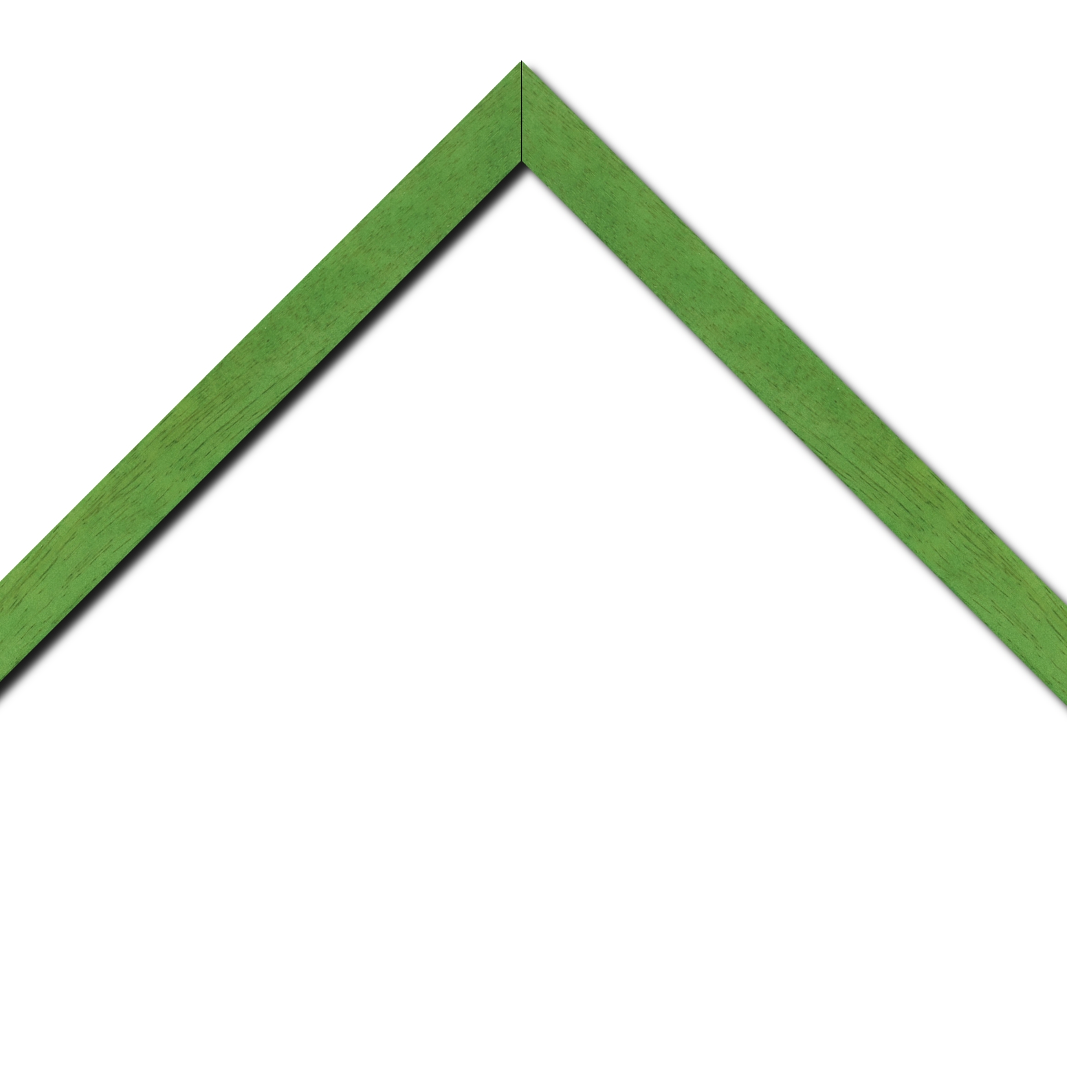 Cadre  bois vert — 34 x 40