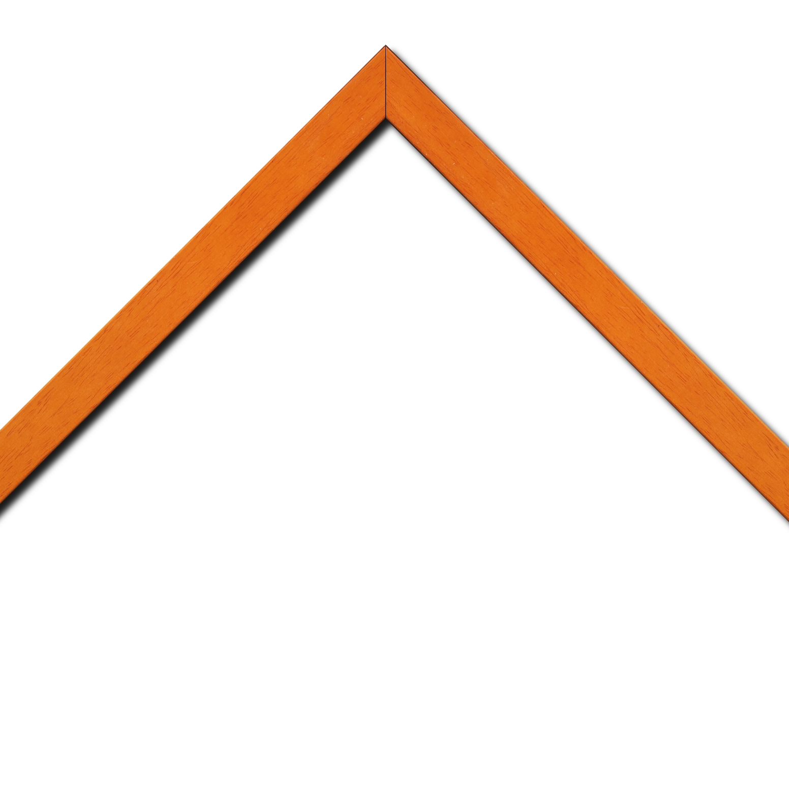 Cadre  bois orange — 41 x 33
