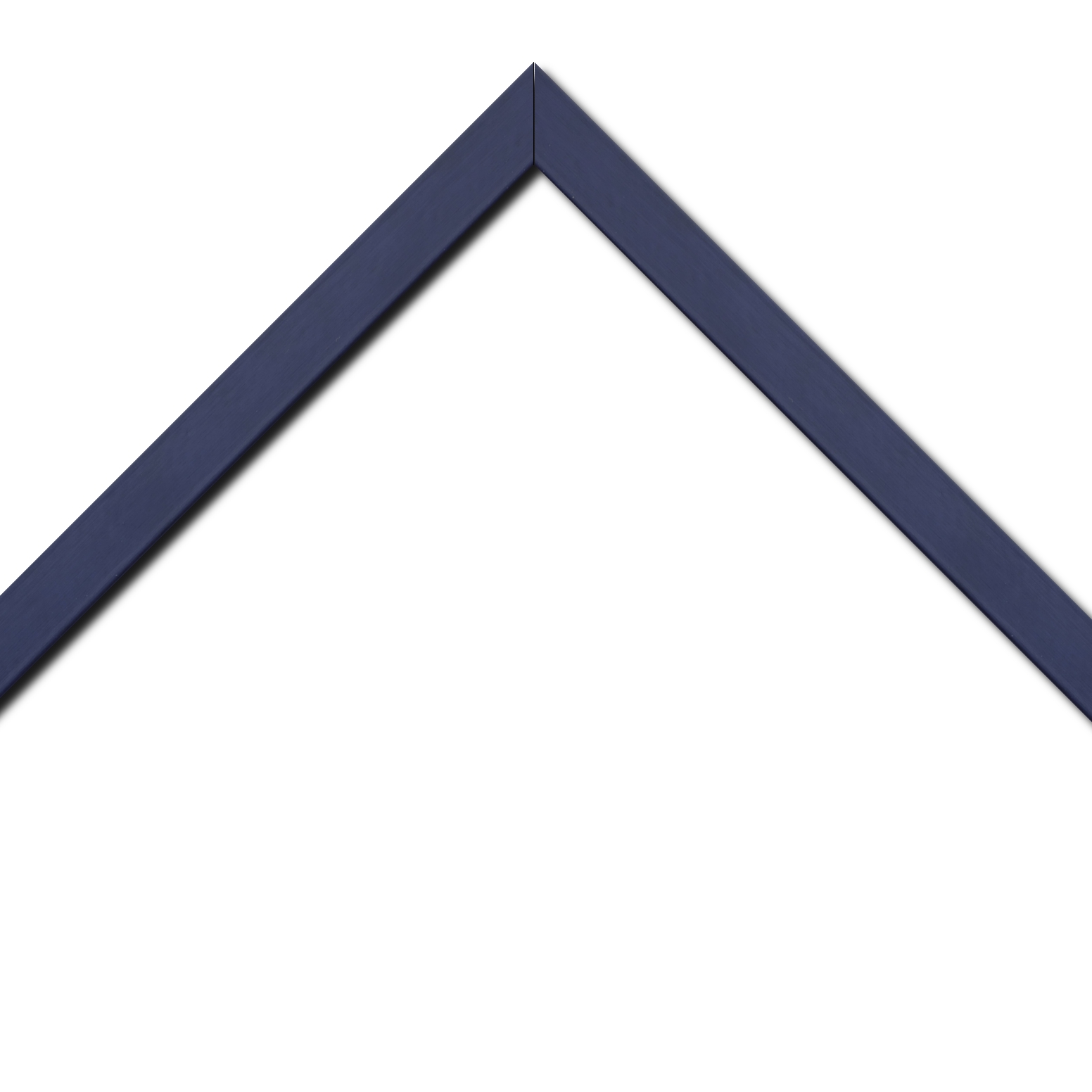 Cadre  bois bleu — 41 x 33