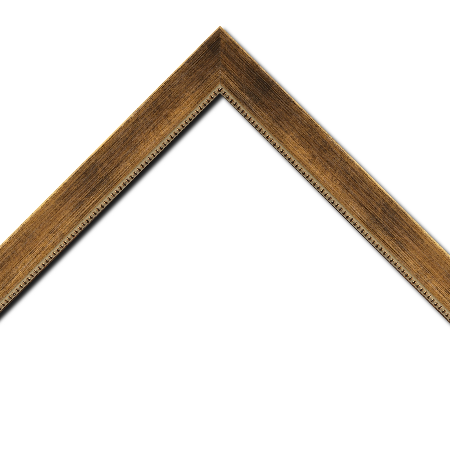 Cadre  bois or — 28 x 34