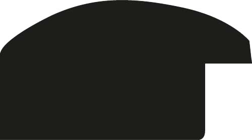 Cadre bois profil bombé largeur 3.5cm champagne craquelé - 33x95