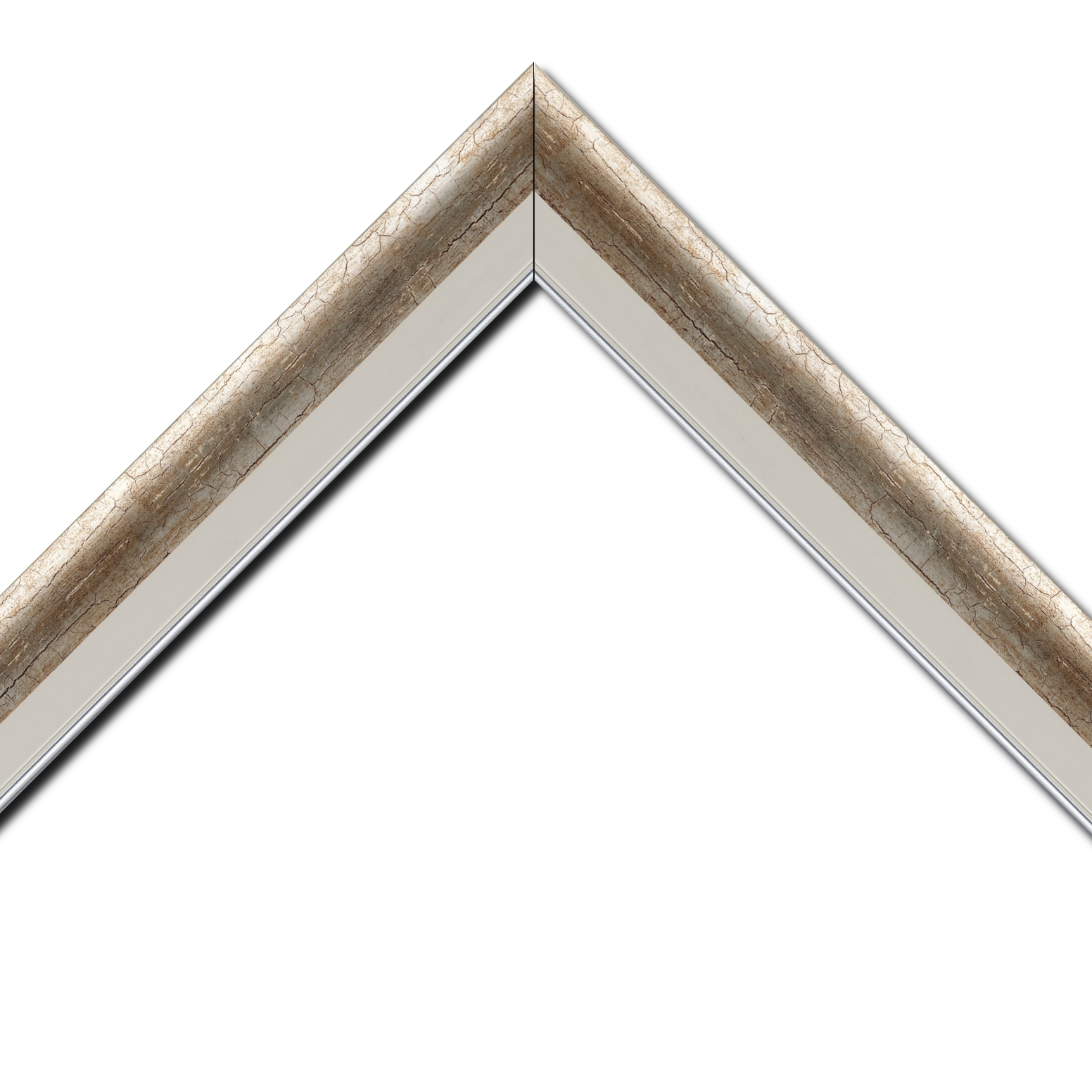 Cadre  bois champagne — 41 x 33
