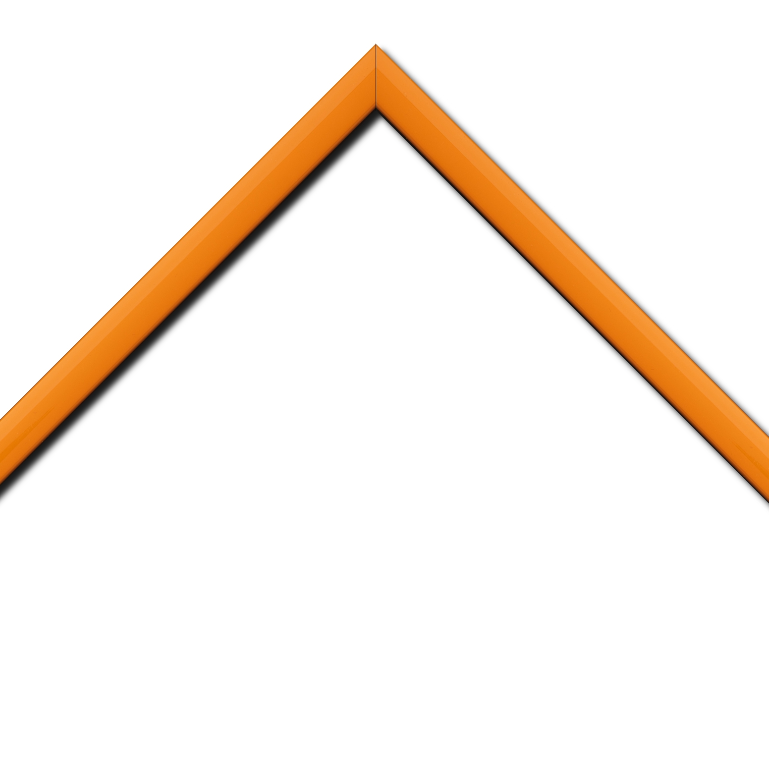 Cadre  bois orange — 21 x 29.7