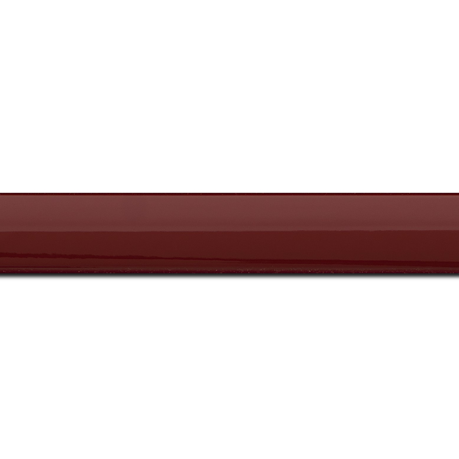 Cadre  bois bordeaux — 41 x 33