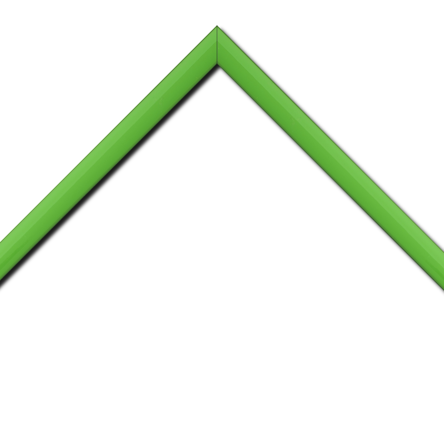 Cadre  bois vert — 29.7 x 42
