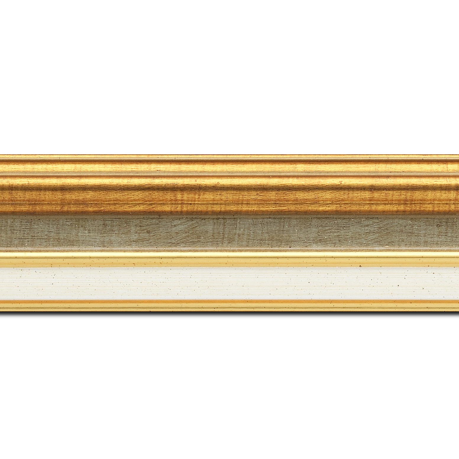 Cadre  bois champagne or — 50 x 100