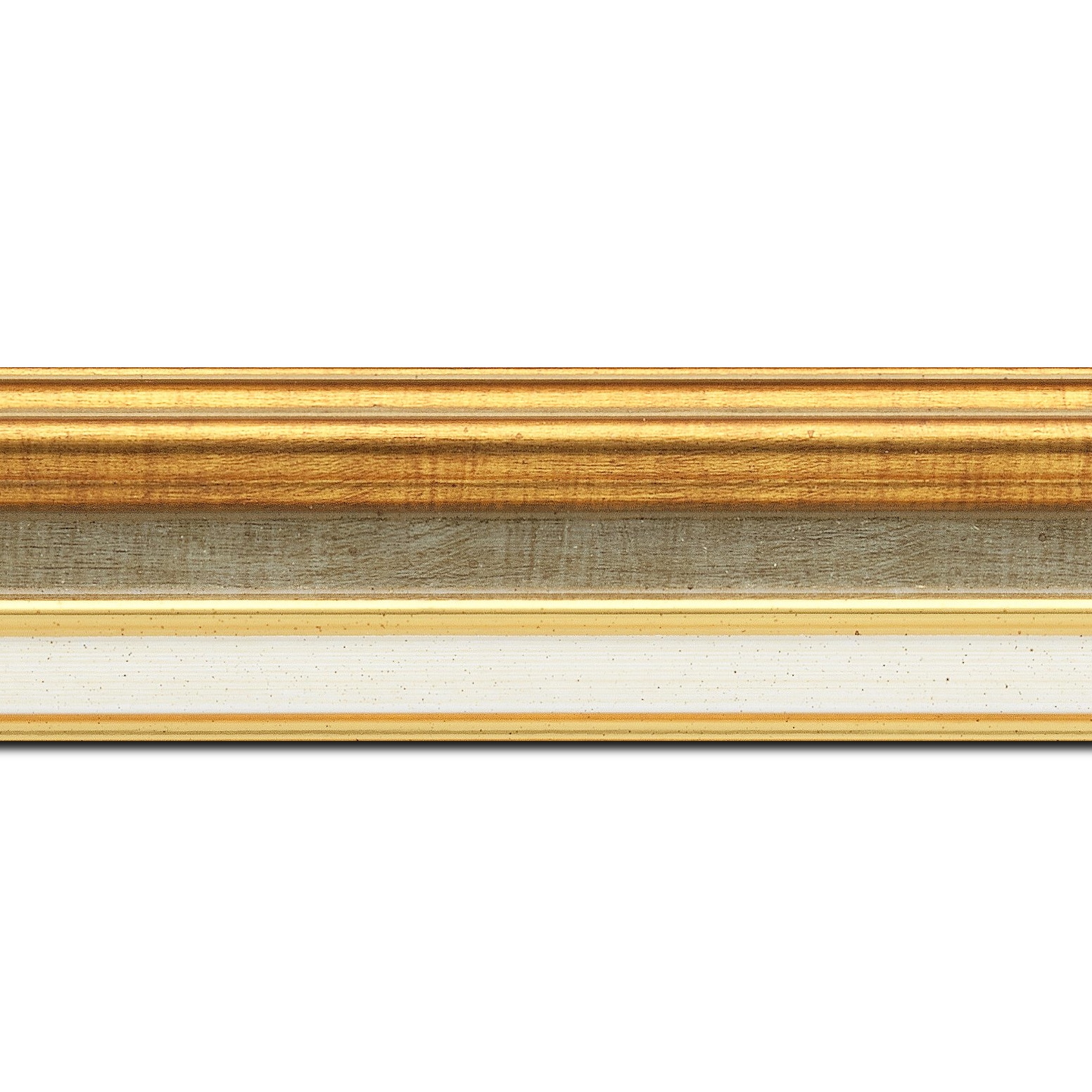 Cadre  bois champagne or — 21 x 29.7
