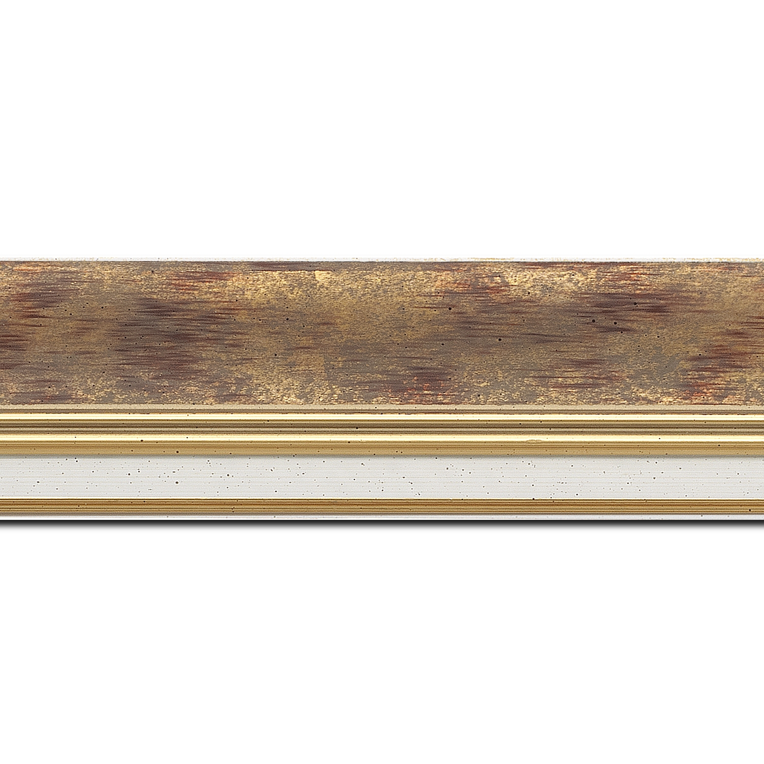Cadre  bois bordeaux — 41 x 33