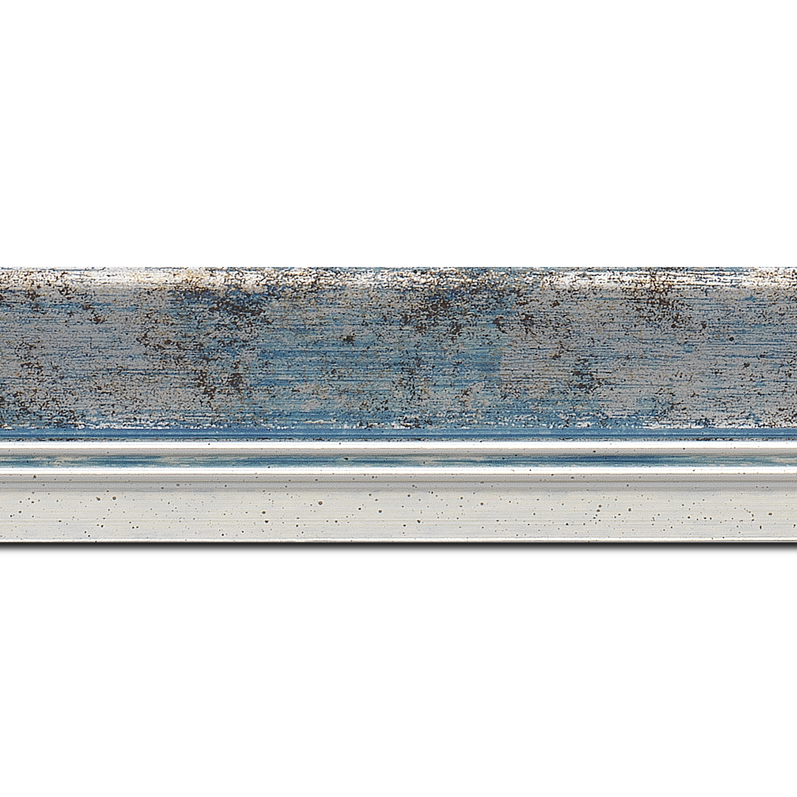 Cadre pour peinture  pour peinture pour peinture bois bleu — 81 x 60