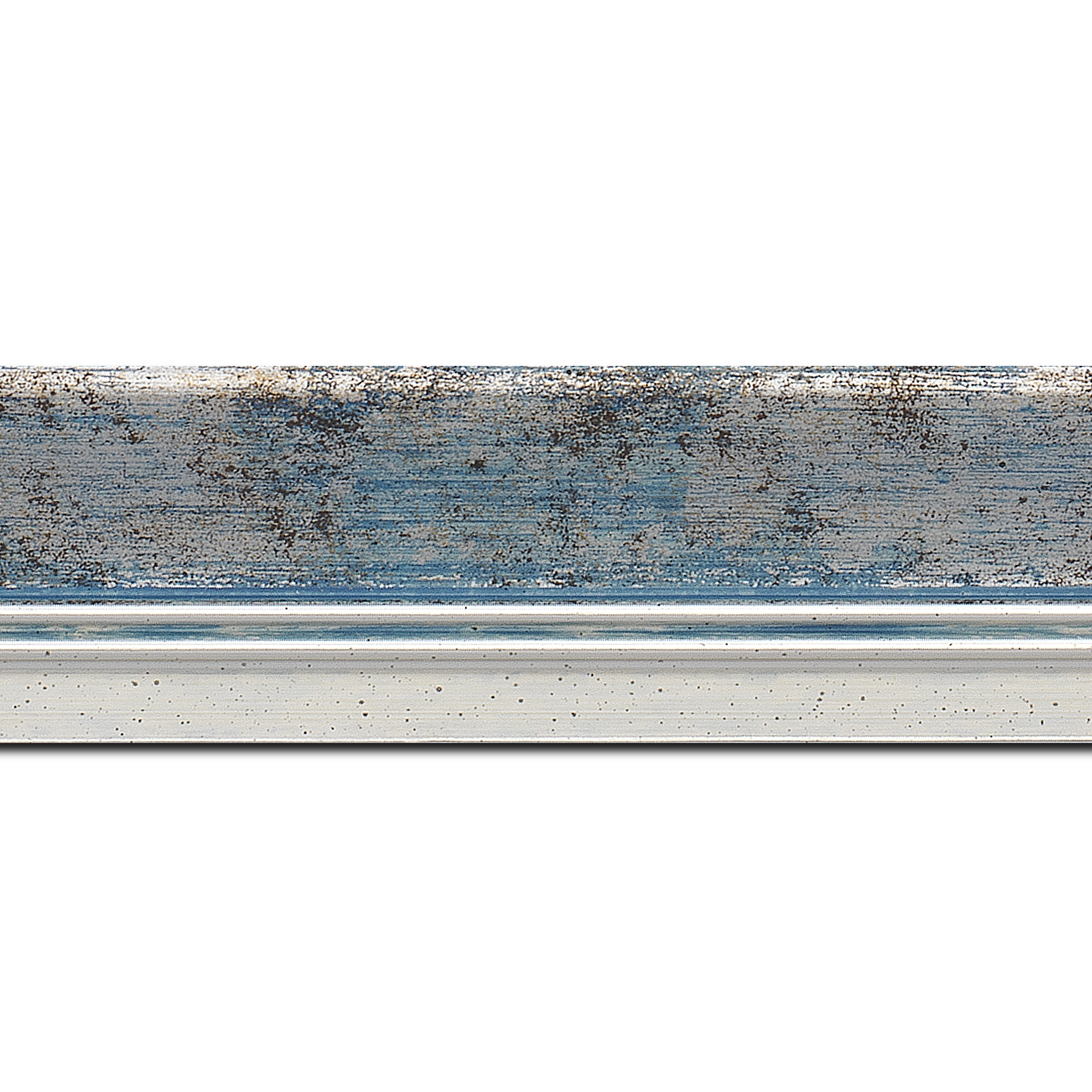 Cadre  bois bleu — 80 x 100