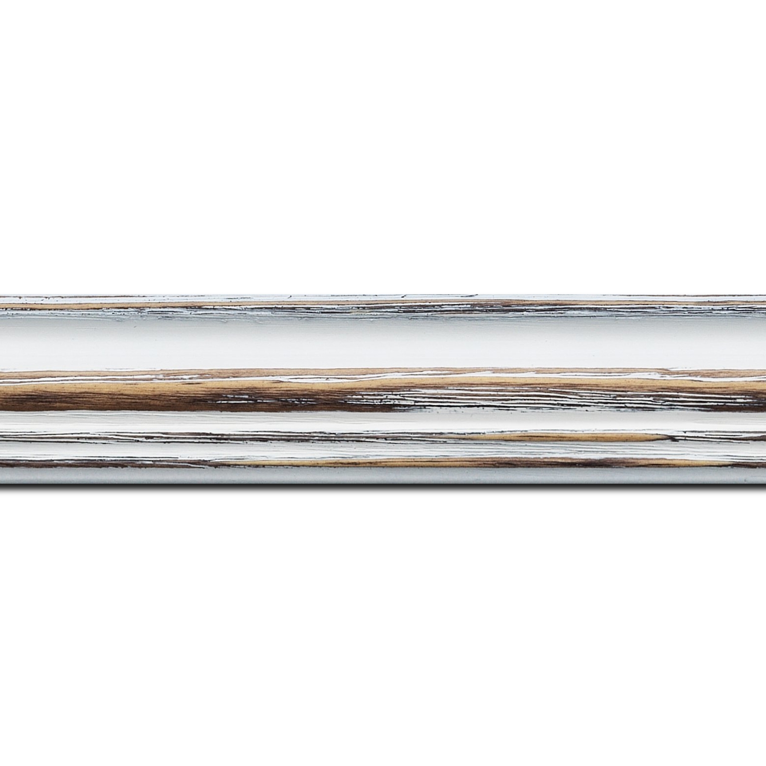 Cadre  bois blanchie — 40 x 40