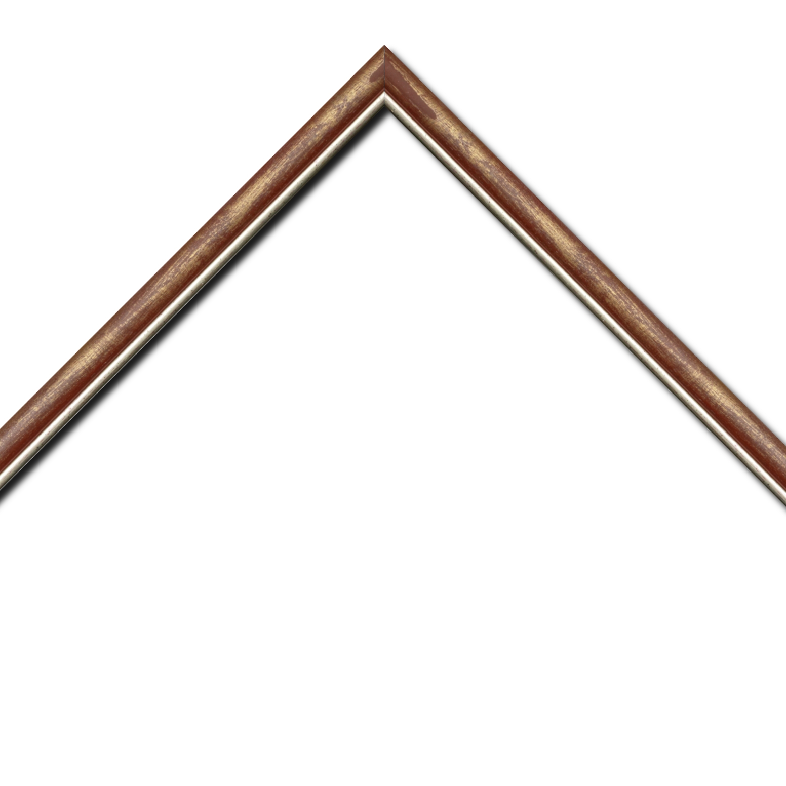 Cadre  bois bordeaux — 29.7 x 42