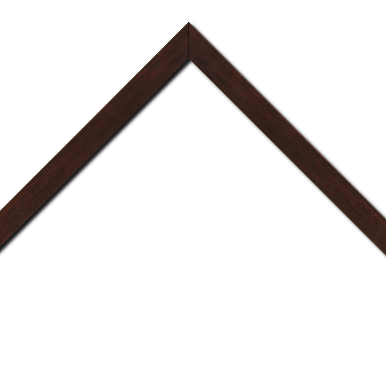 Cadre  bois marron tons bois — 59.4 x 84.1