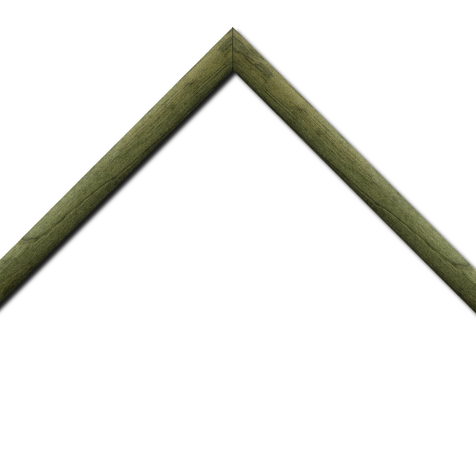 Cadre  bois vert — 41 x 33