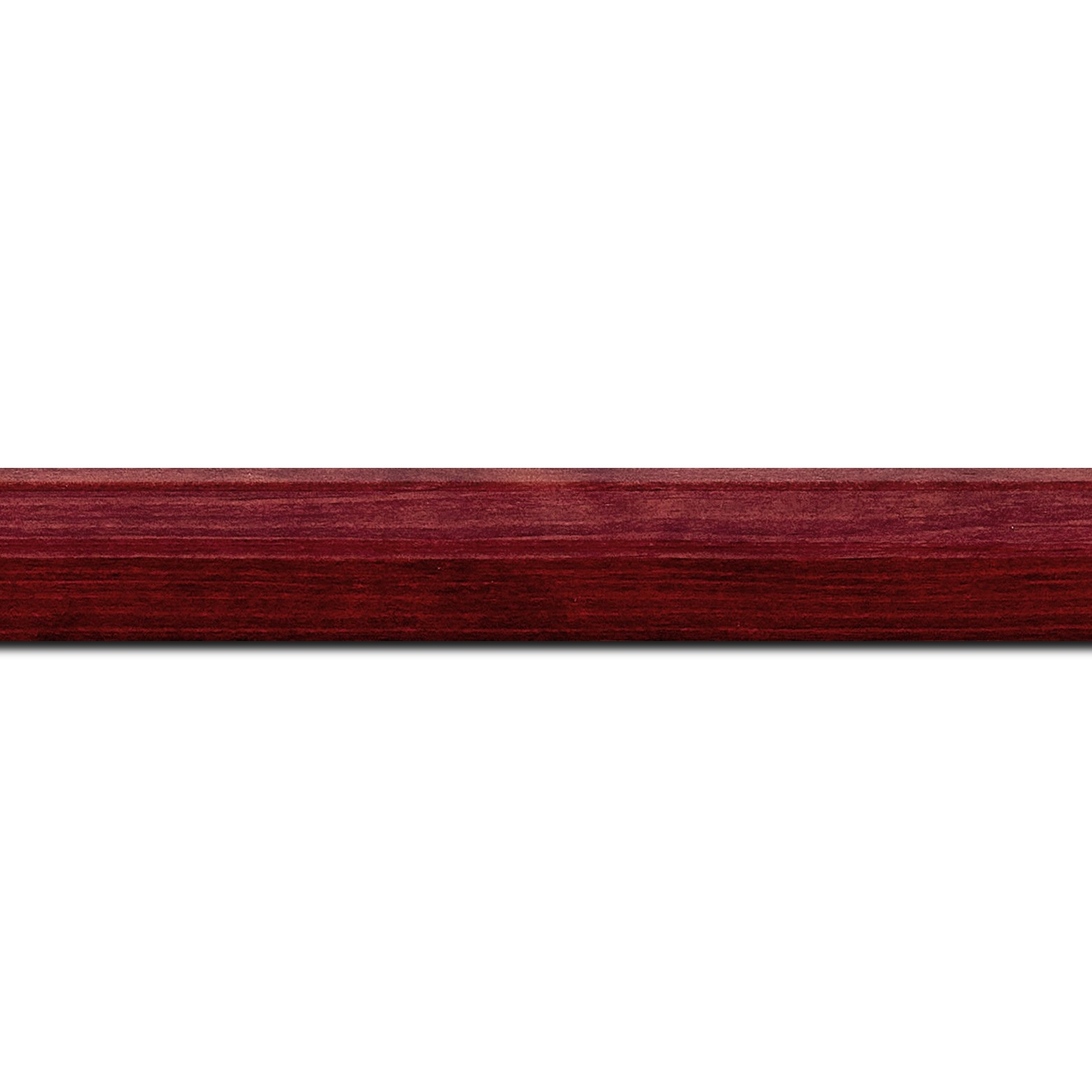 Cadre  bois bordeaux — 30 x 30