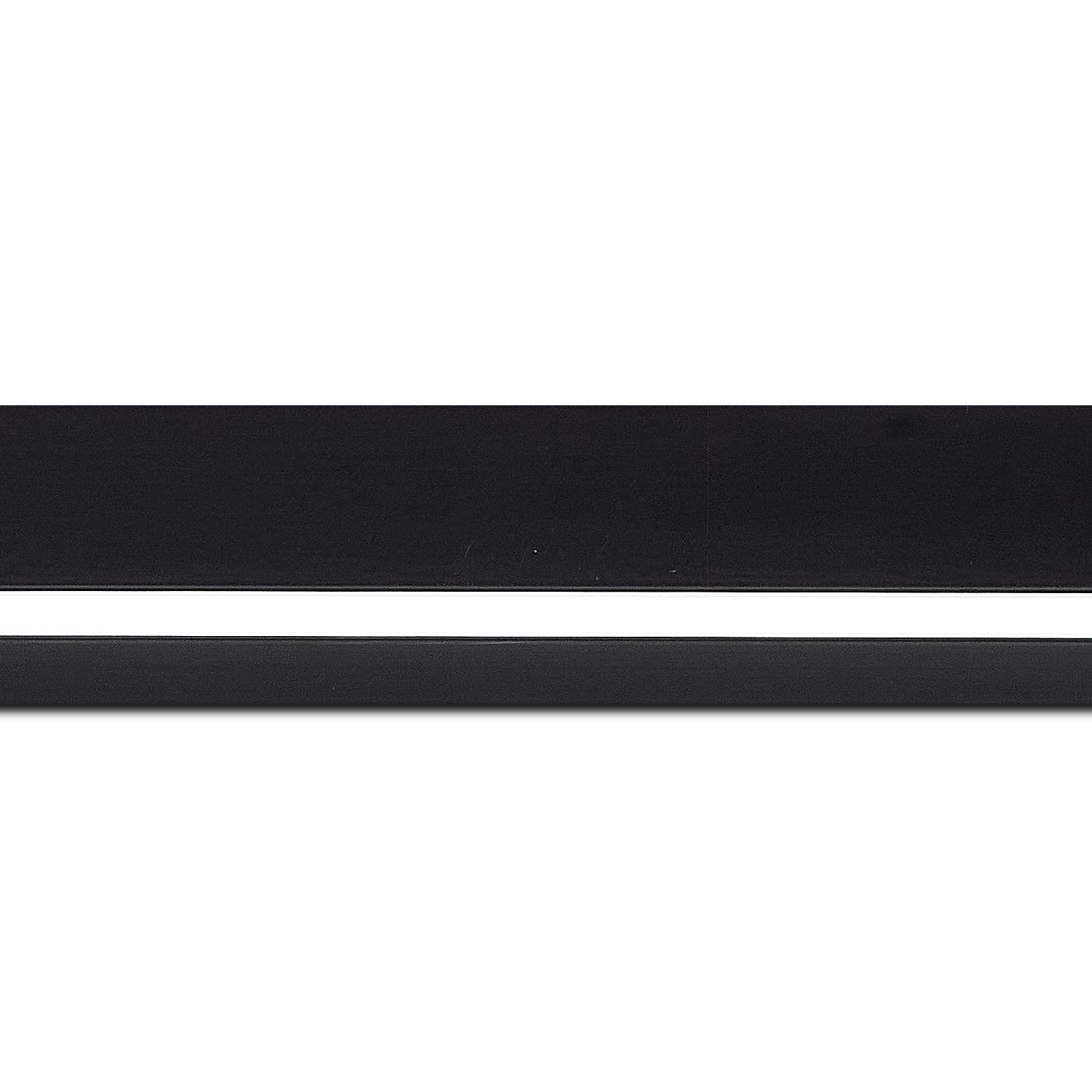 Cadre  bois noir blanc — 42 x 59.4