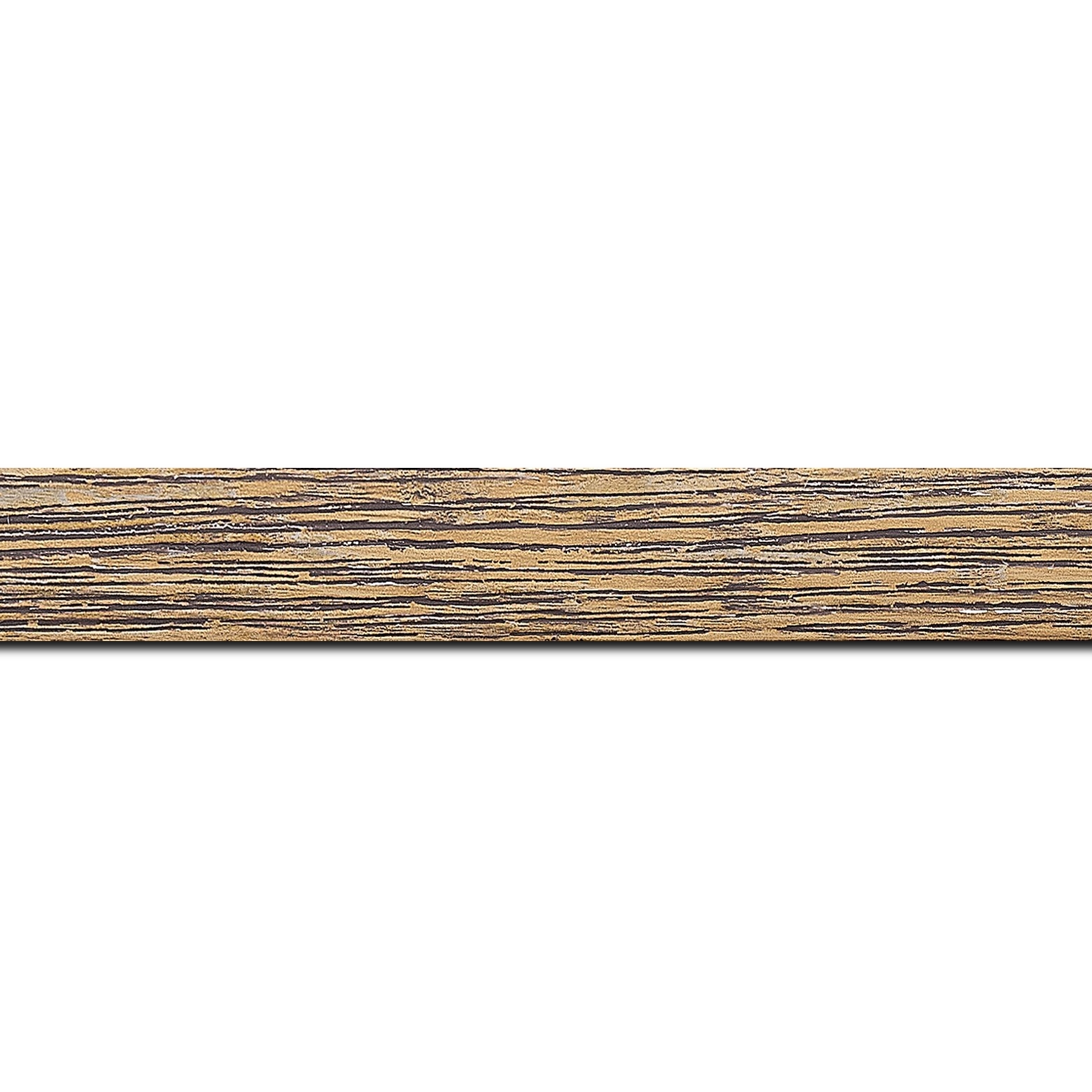 Cadre  bois jaune — 41 x 33
