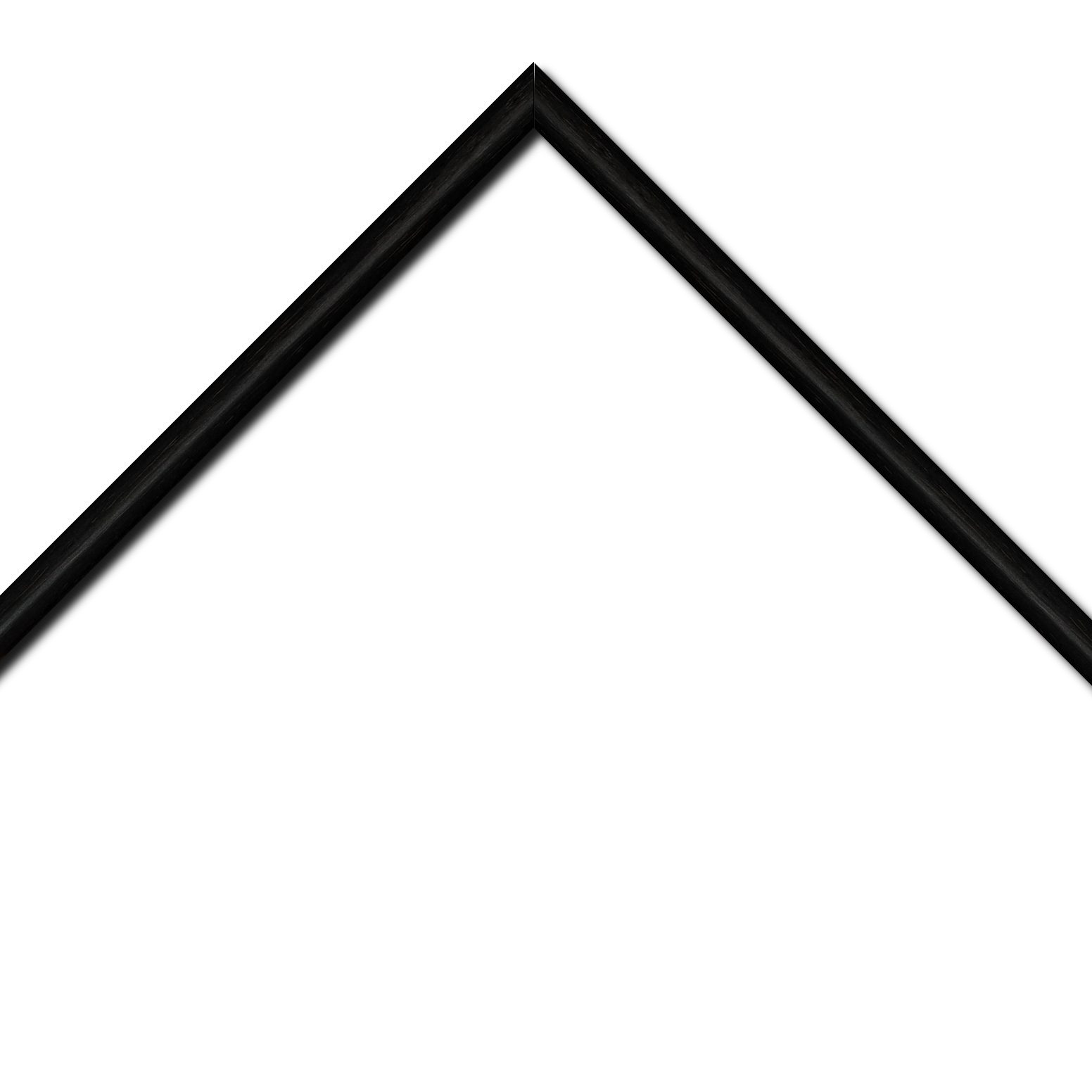 Cadre  bois noir — 34 x 46