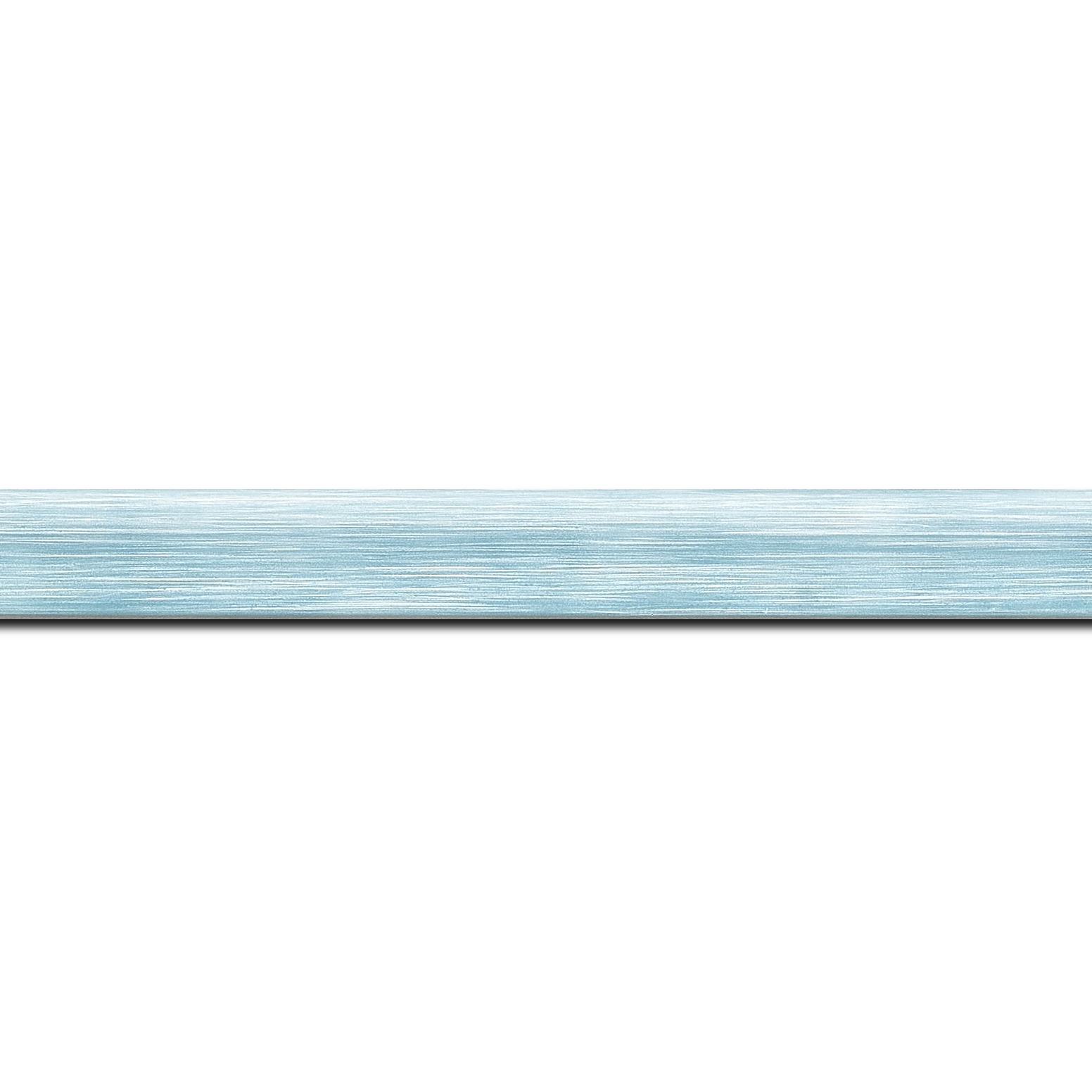 Cadre  bois bleu — 41 x 33