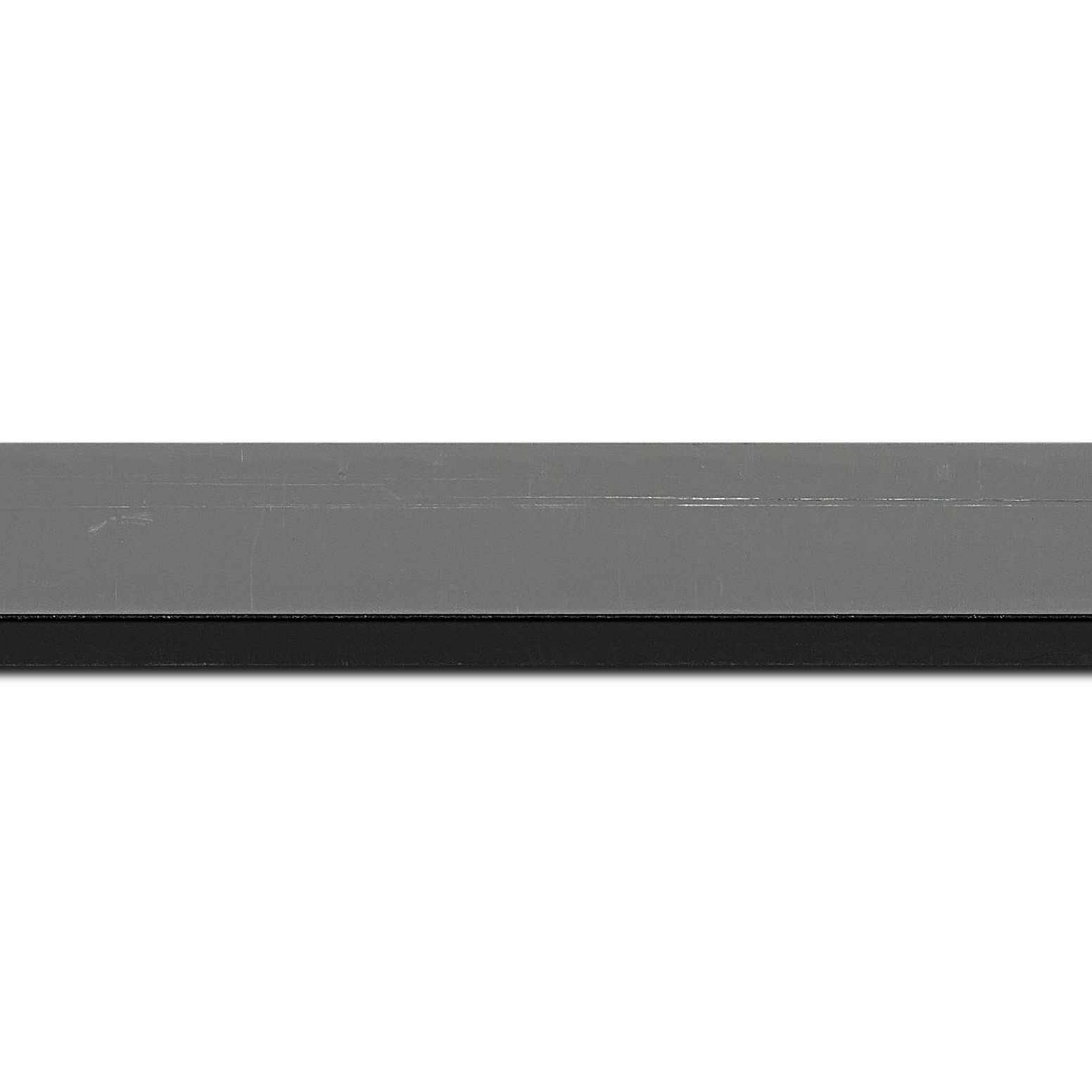 Cadre  bois gris — 41 x 33