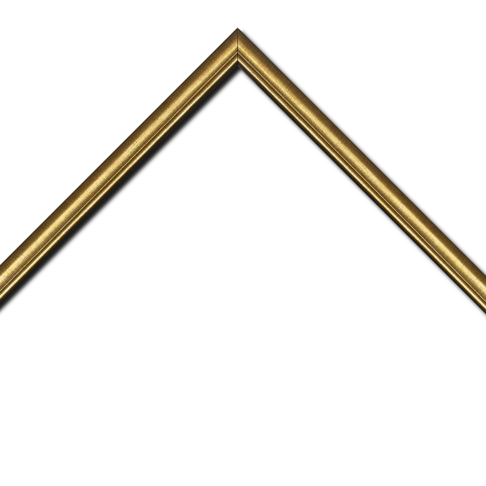 Cadre  bois or — 41 x 33