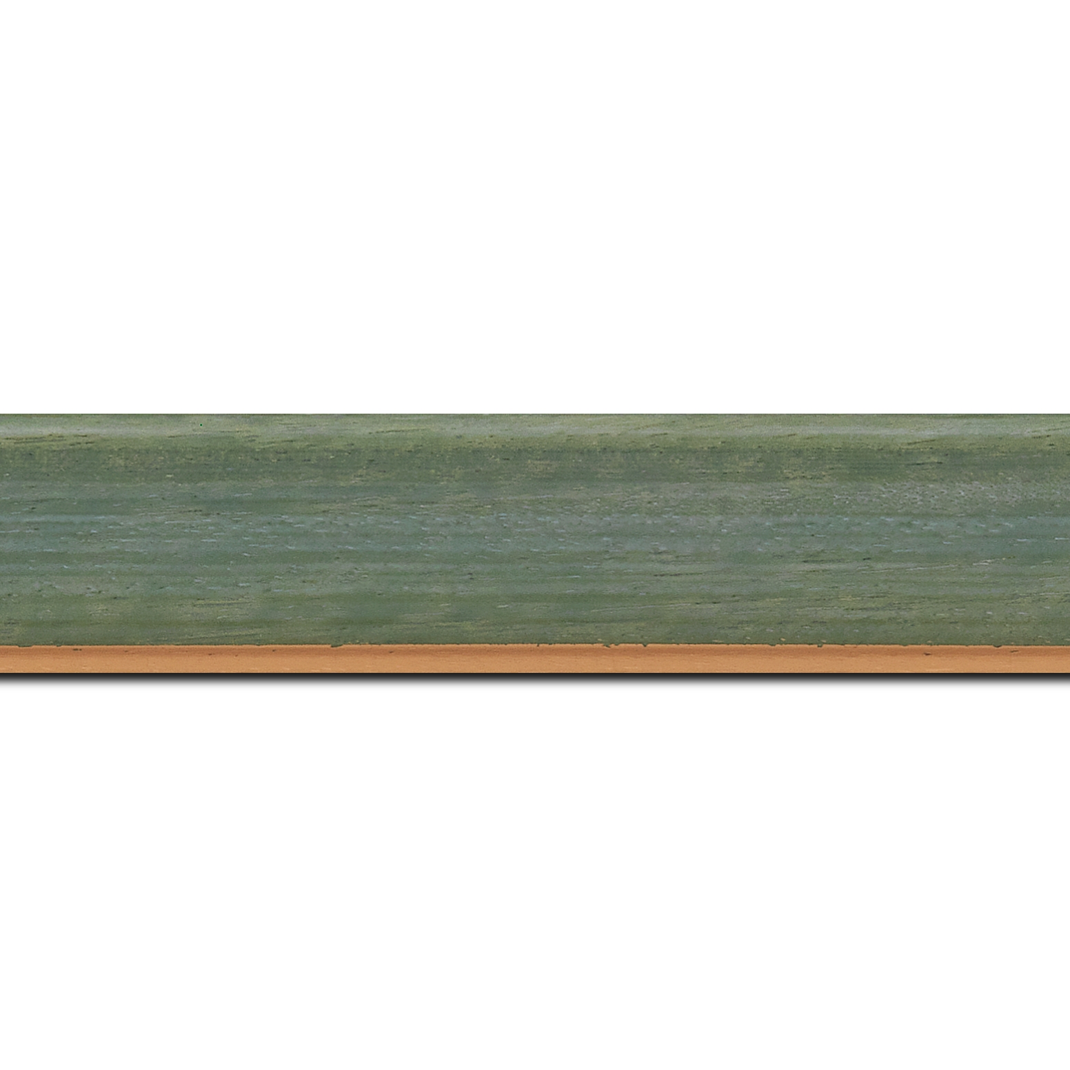 Cadre  bois vert — 30 x 74