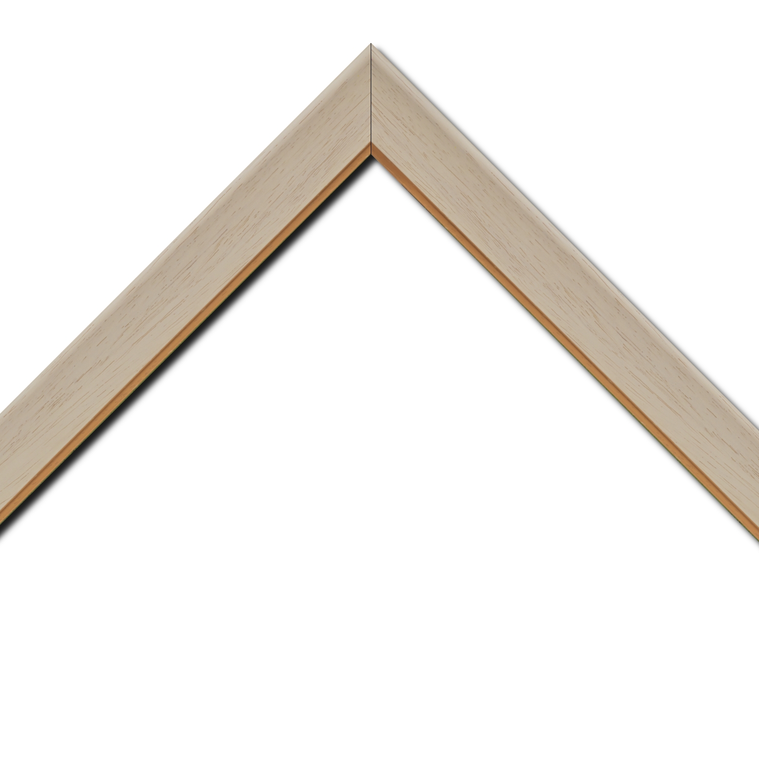 Cadre  bois creme — 41 x 33